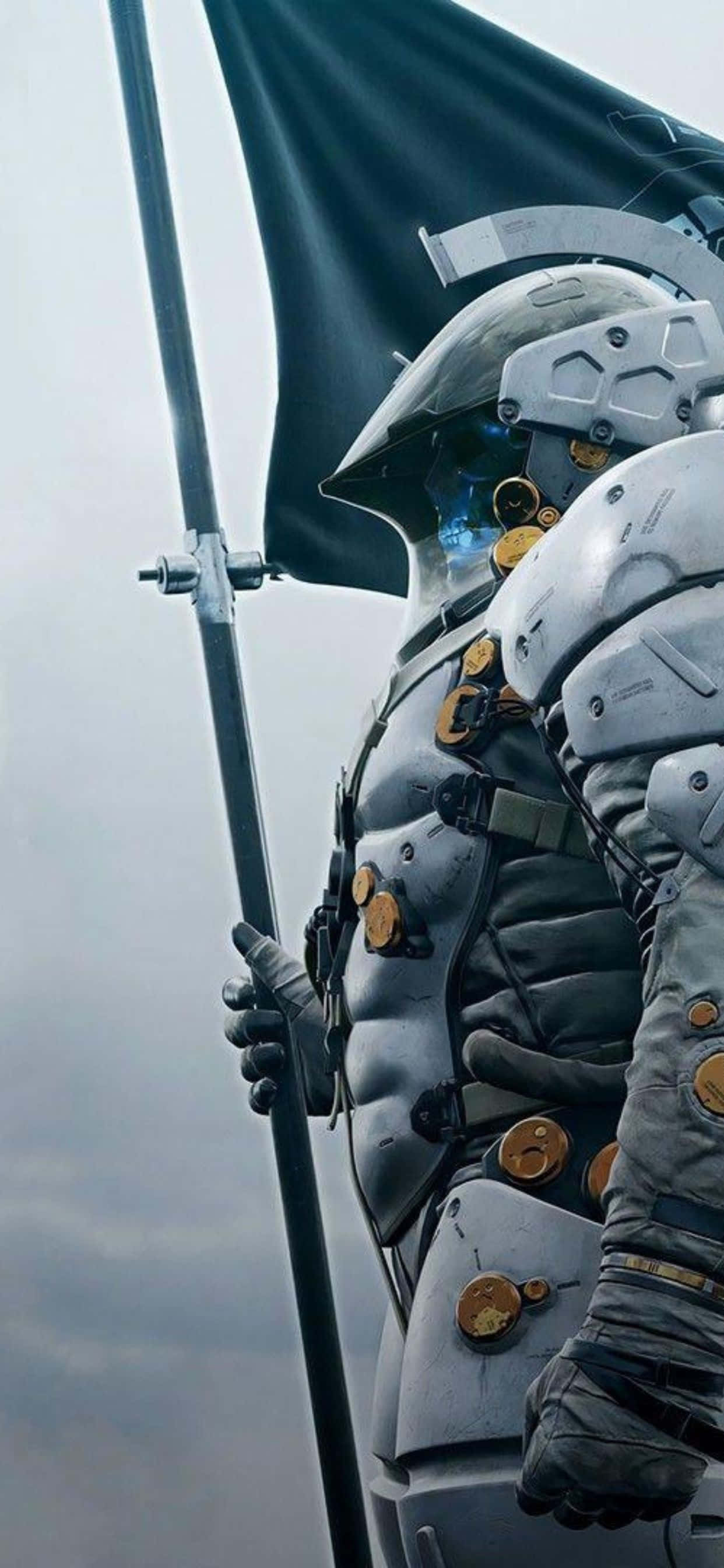 Добро пожаловать в мир Death Stranding на iPhone Xs Max Обои