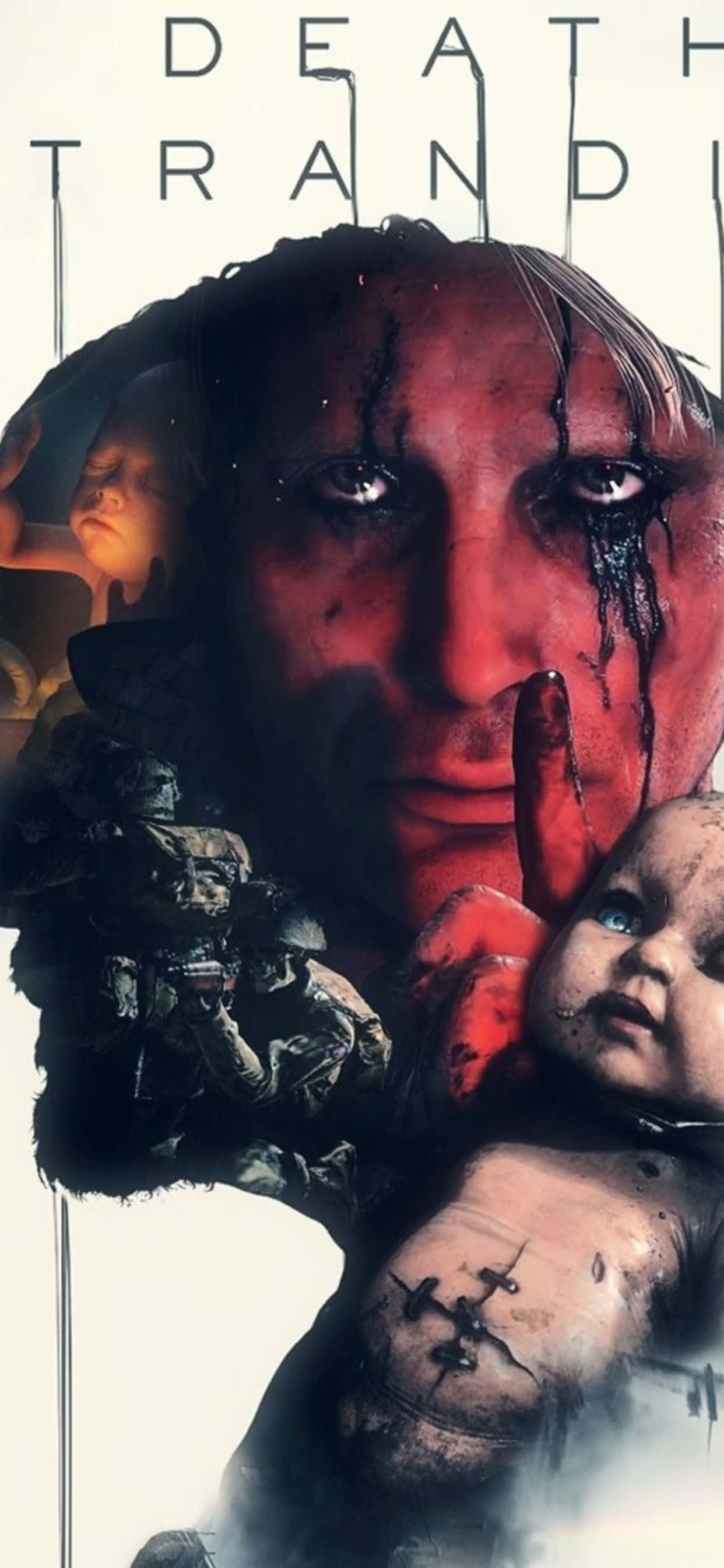 Исследуйте постапокалиптический мир Death Stranding на iPhone XS Max Обои