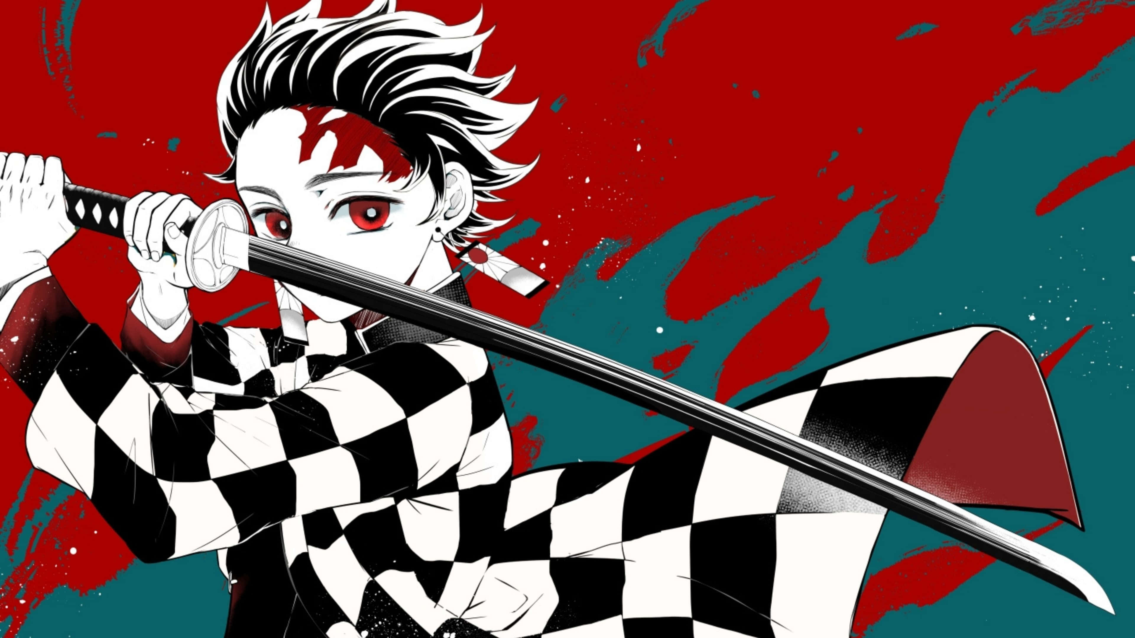 Превратитесь в свою самую могущественную версию с Demon Slayer 4K Обои
