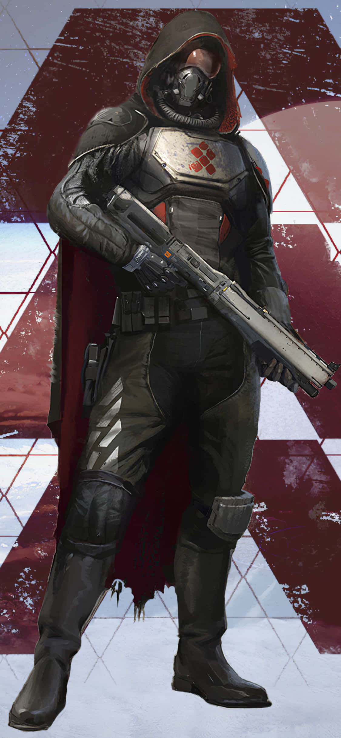 Охотник против Рыцаря Улья в игре Destiny 2 Обои