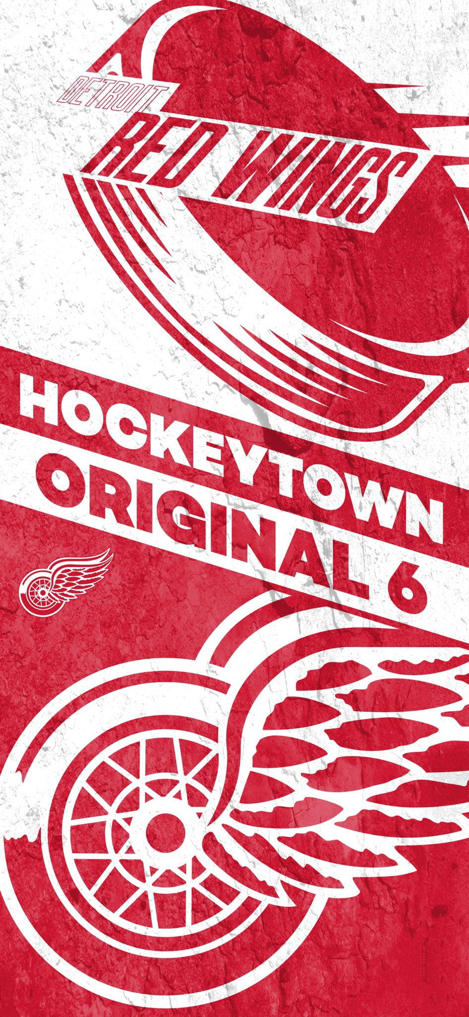 Detroit Red Wings Hockey Town Обои
