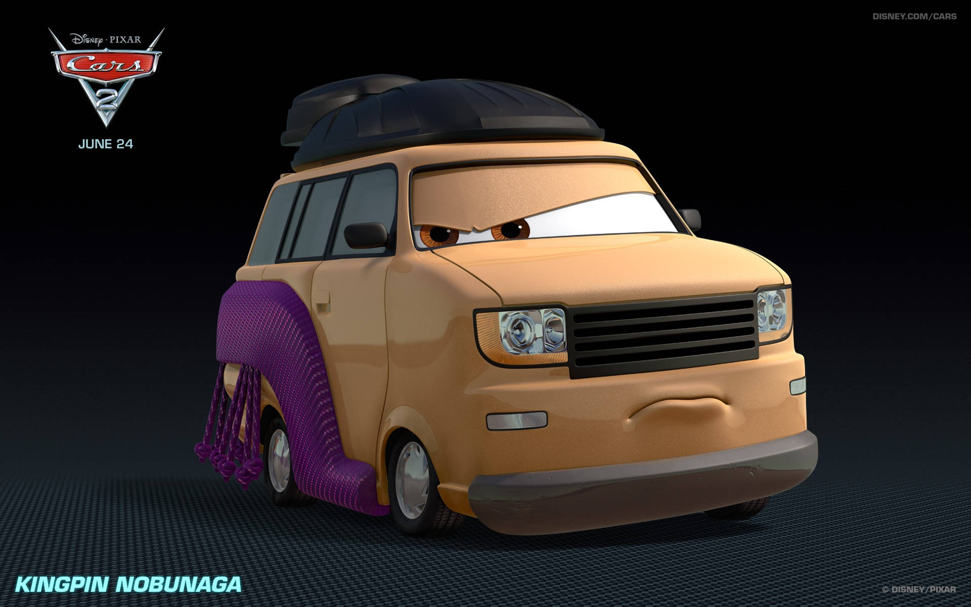 Disney Pixar Кингпин Нобунага Тачки 2 Обои