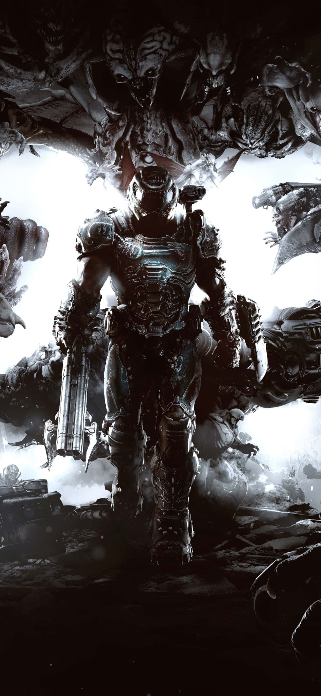 Приготовьтесь уничтожать демонов в Doom Eternal на iOS Обои