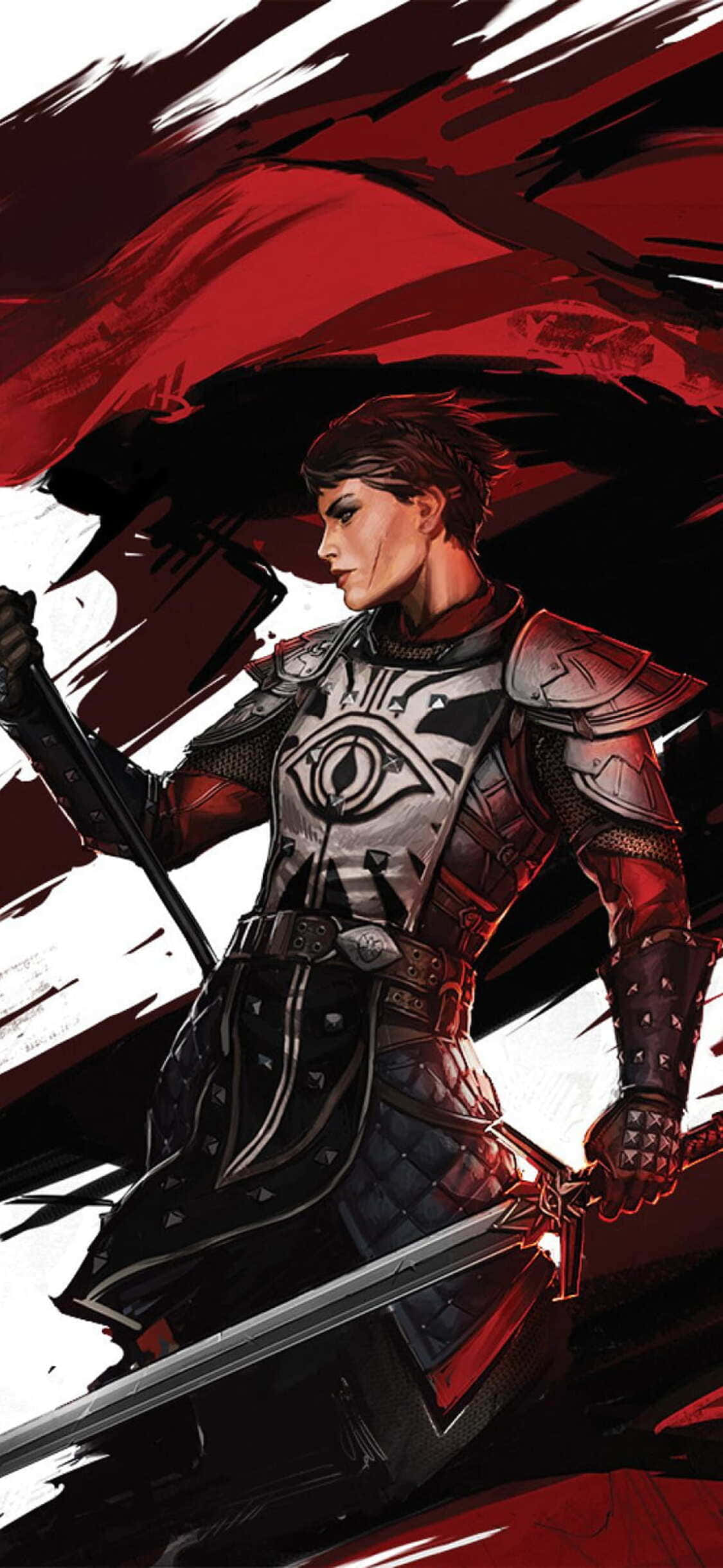 Исследуй мир Dragon Age Inquisition с новым iPhone Xs Обои