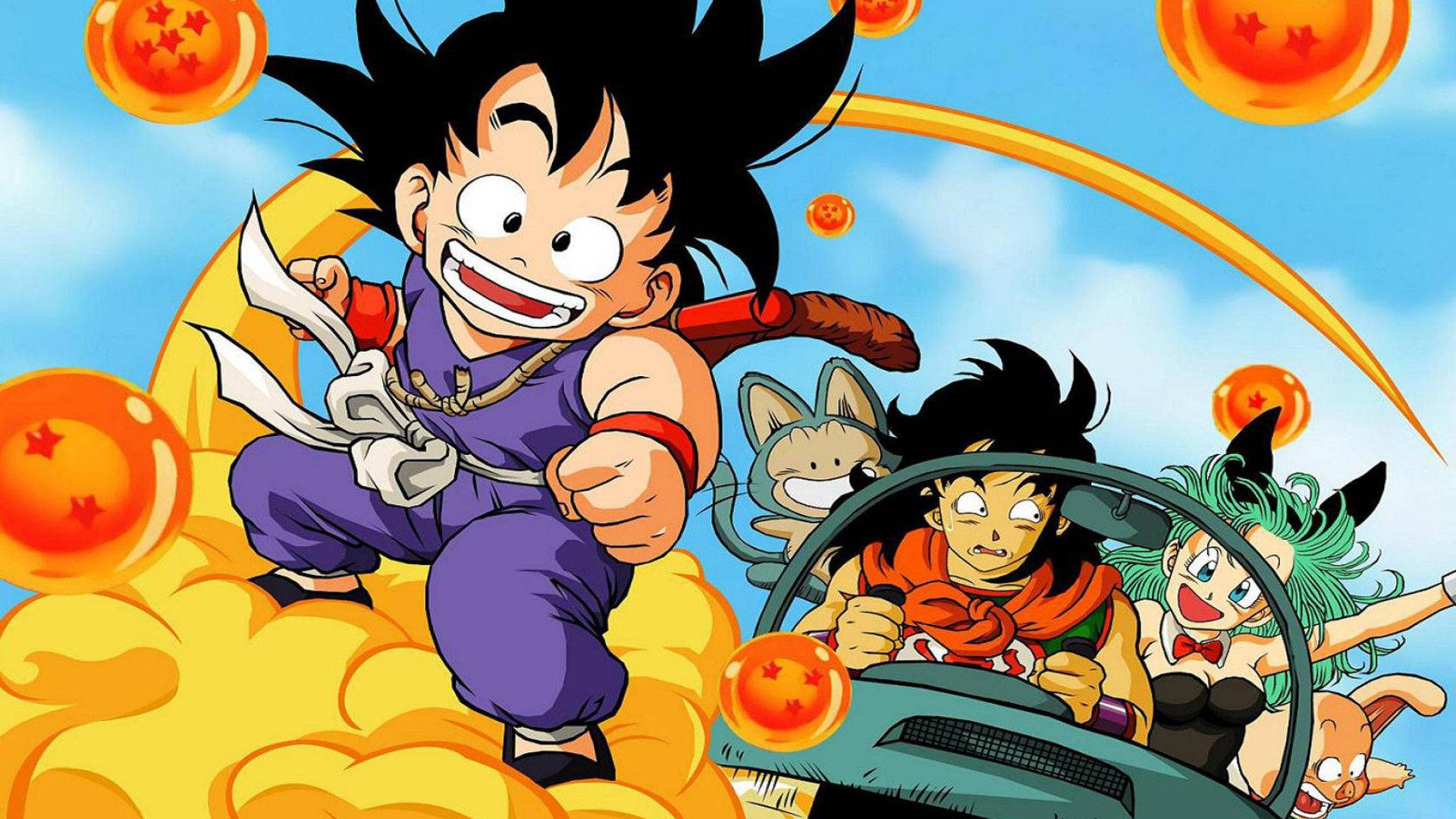 «Присоединяйтесь к нам в эпическом приключении Dragon Ball!» Обои