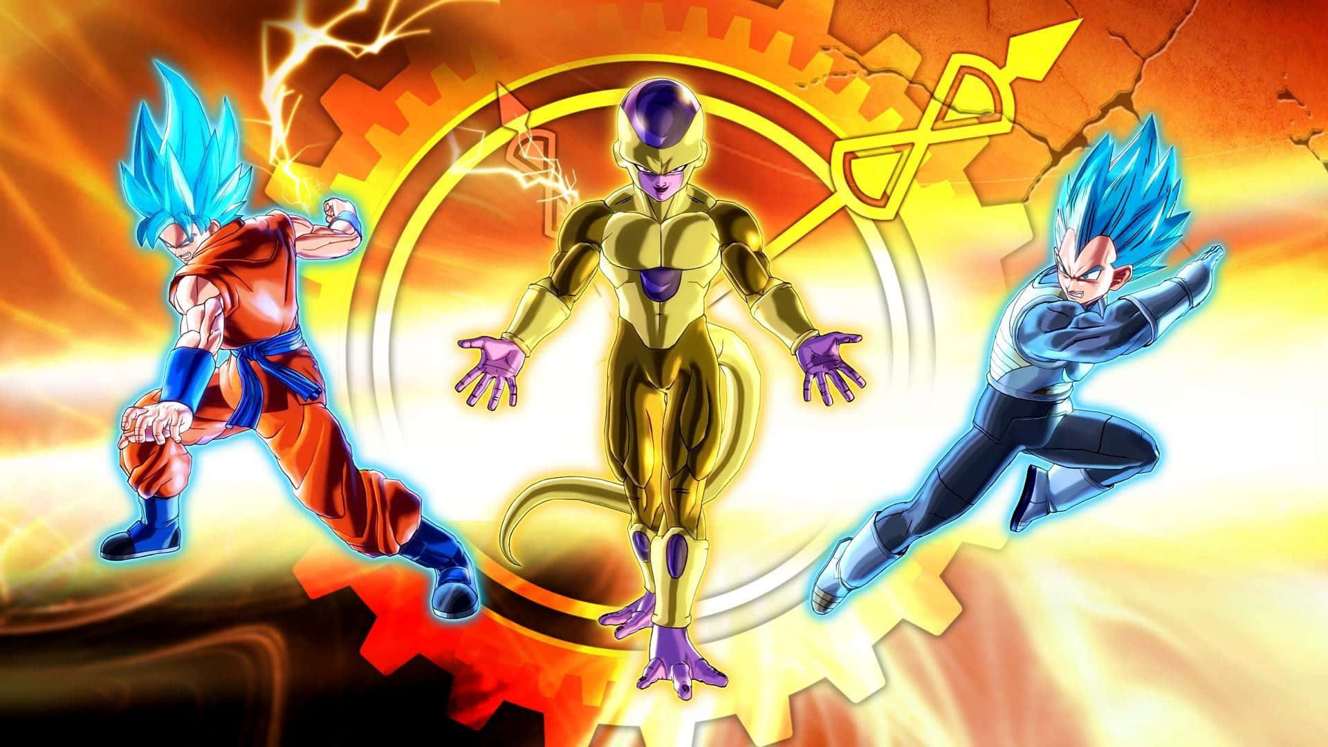 Гоку и Вегета сражаются до конца в Dragon Ball Super Обои