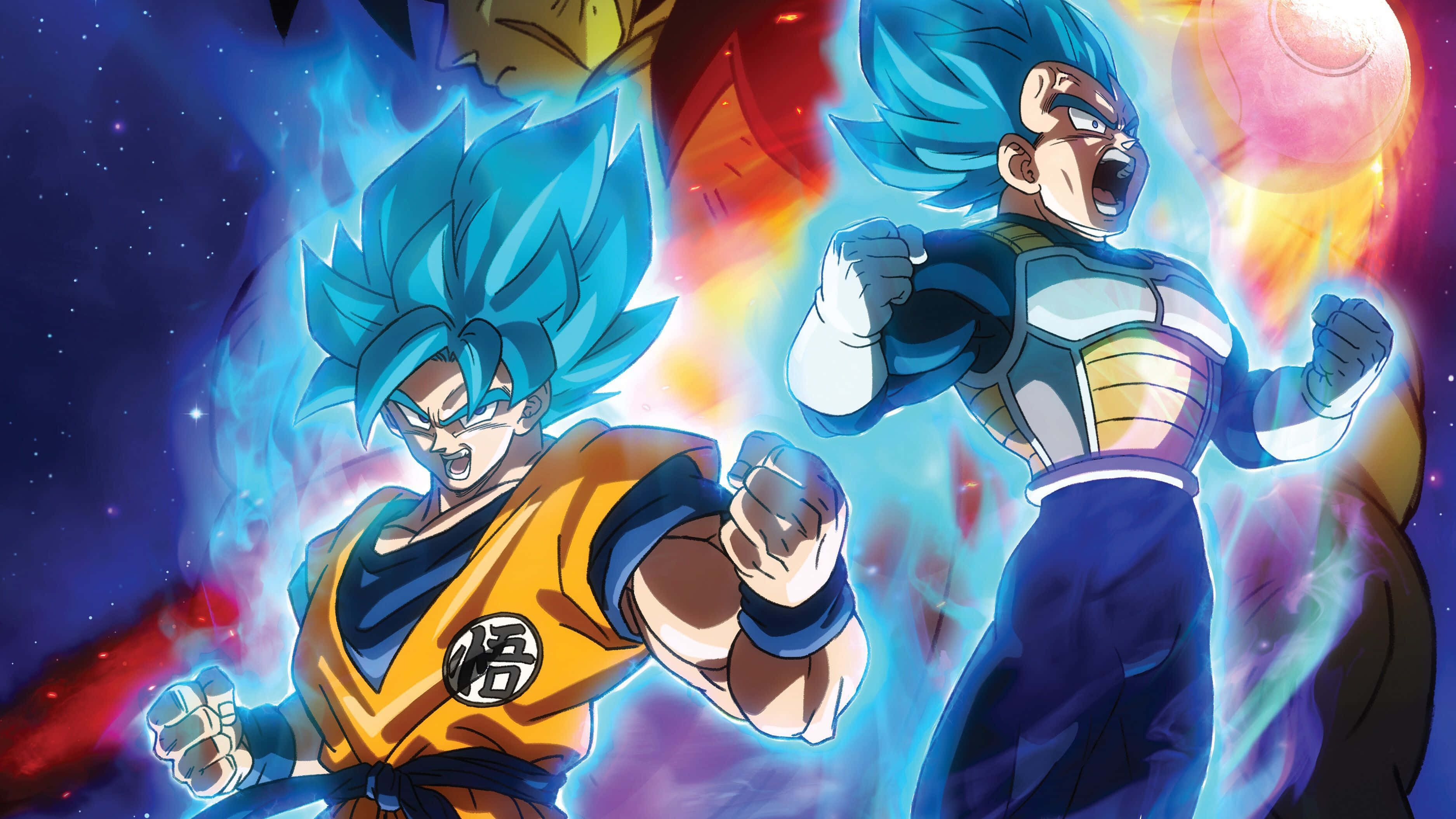 Гоку и Вегета из Dragon Ball Super Обои