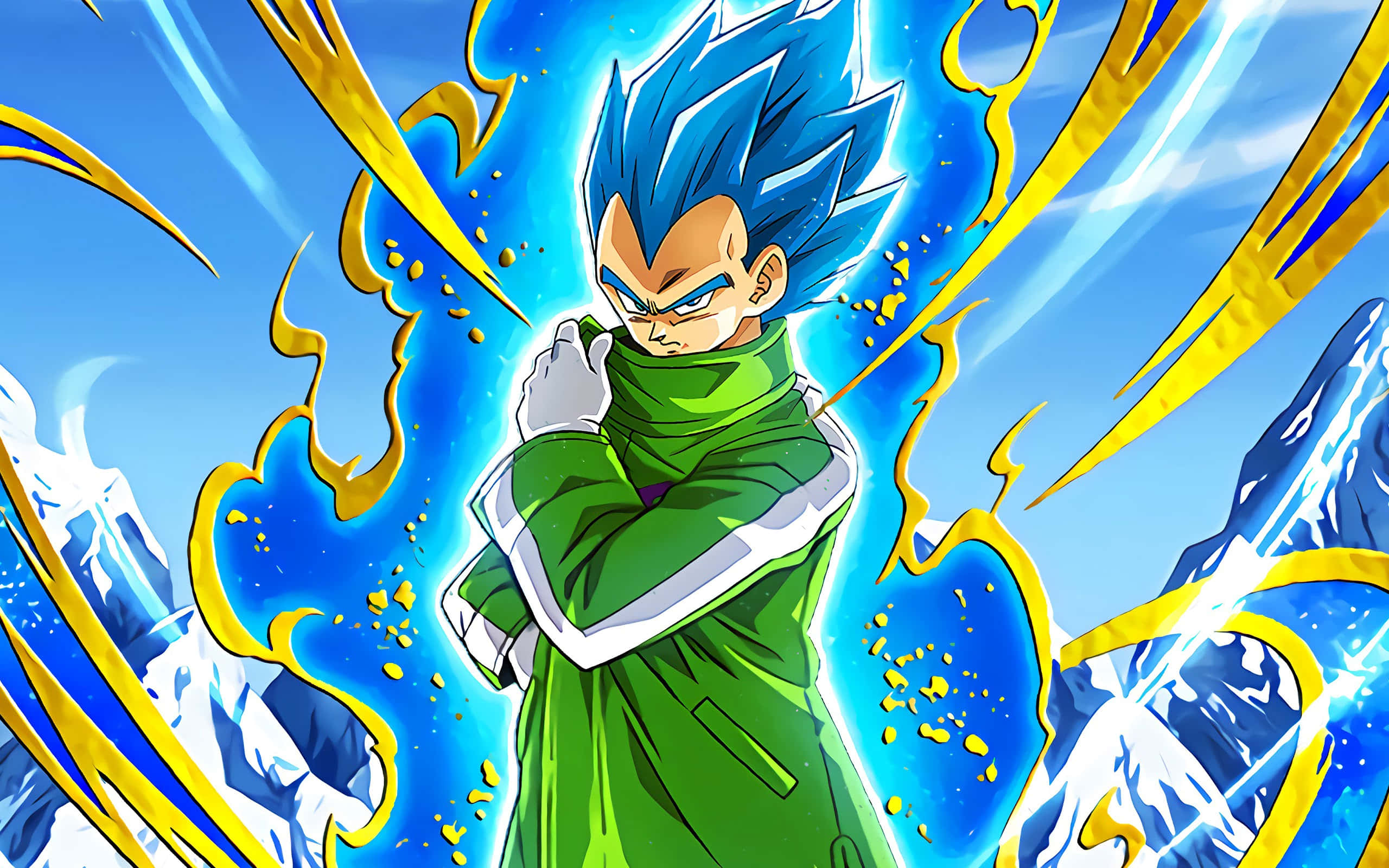 Мощные и взрывные действия в Dragon Ball Super Broly Обои