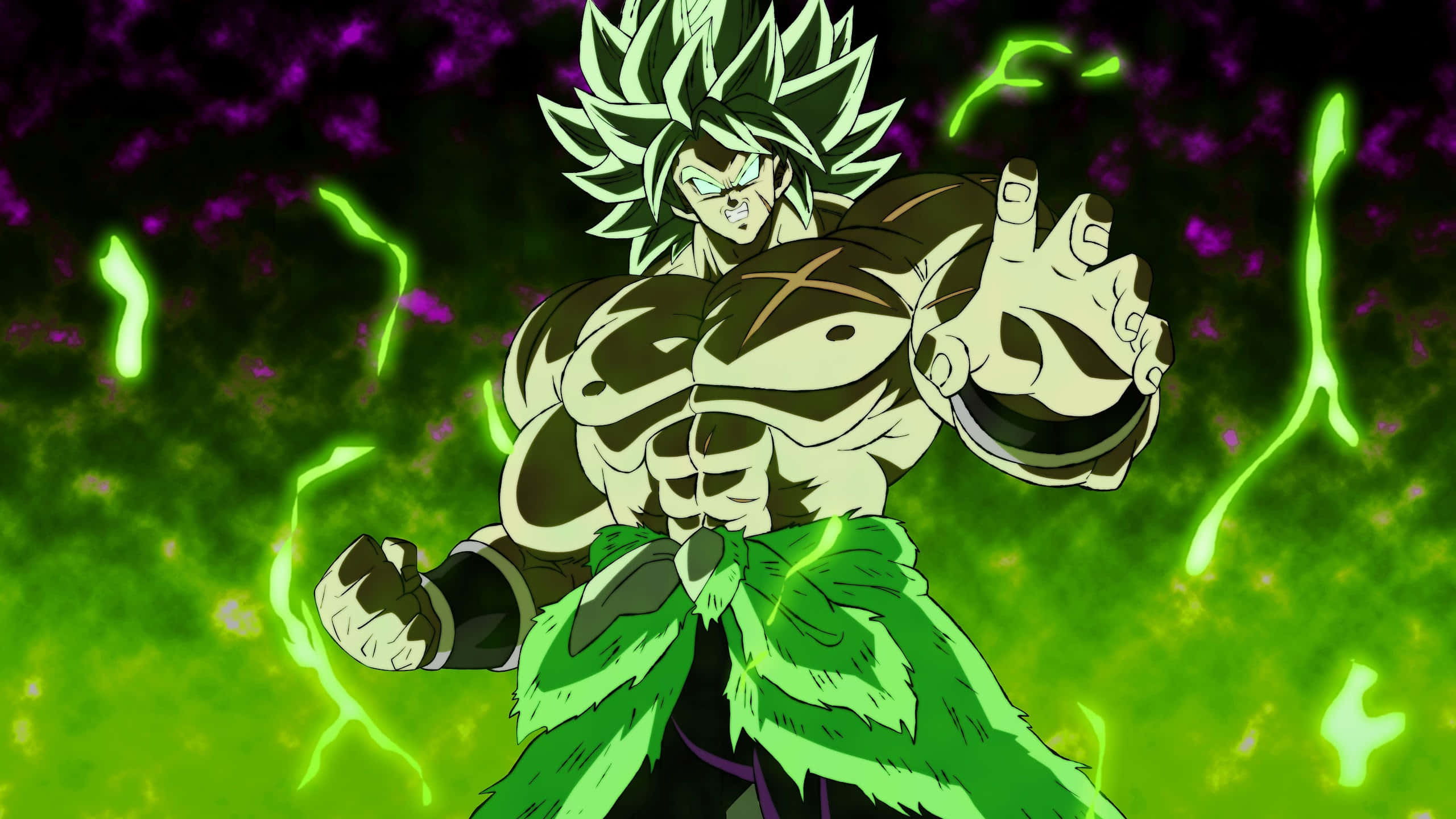 Переживите эпическую битву в "Dragon Ball Super Broly" Обои