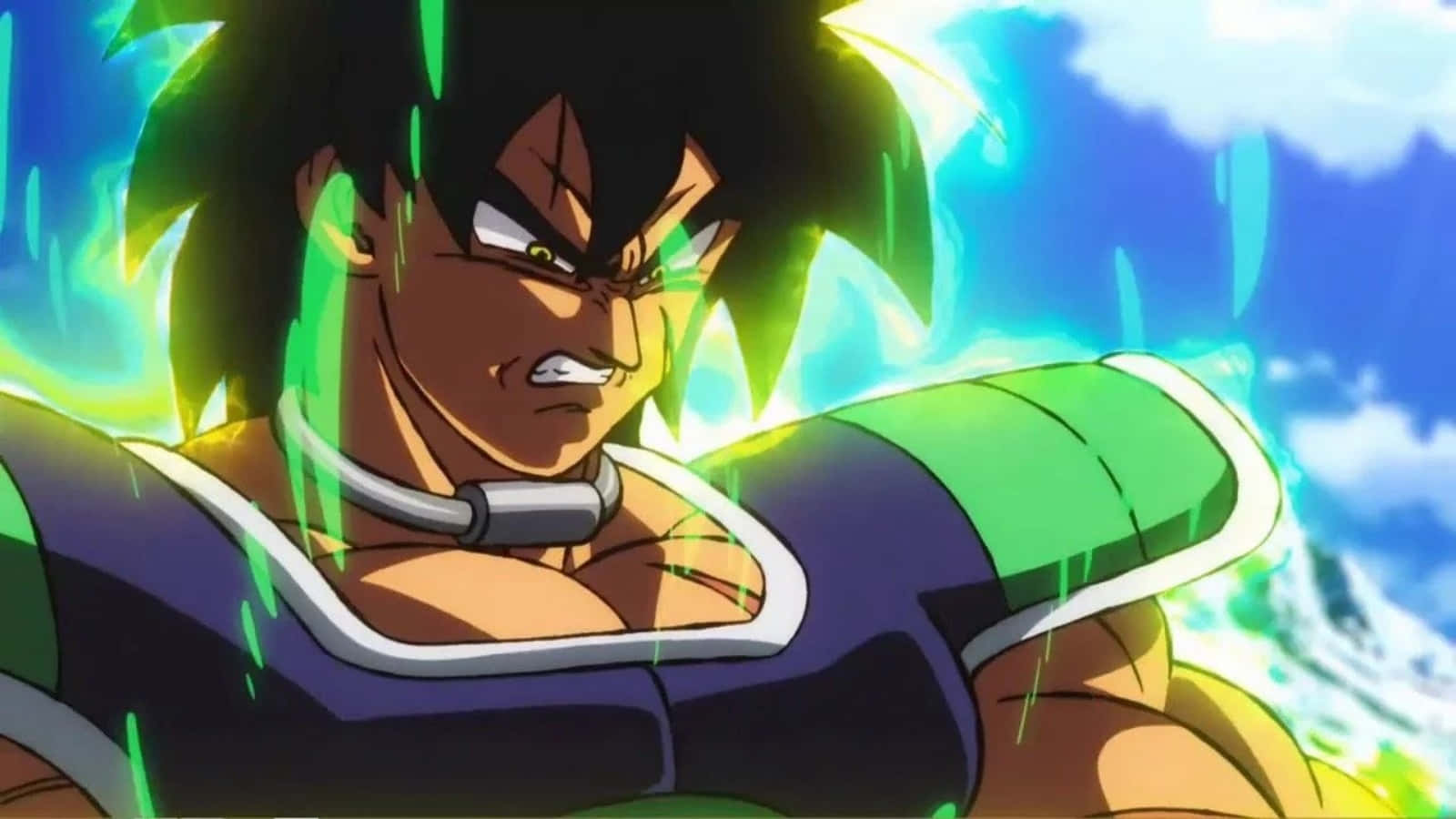 Гоку, Вегета и Броли противостоят друг другу в Dragon Ball Super Broly Обои