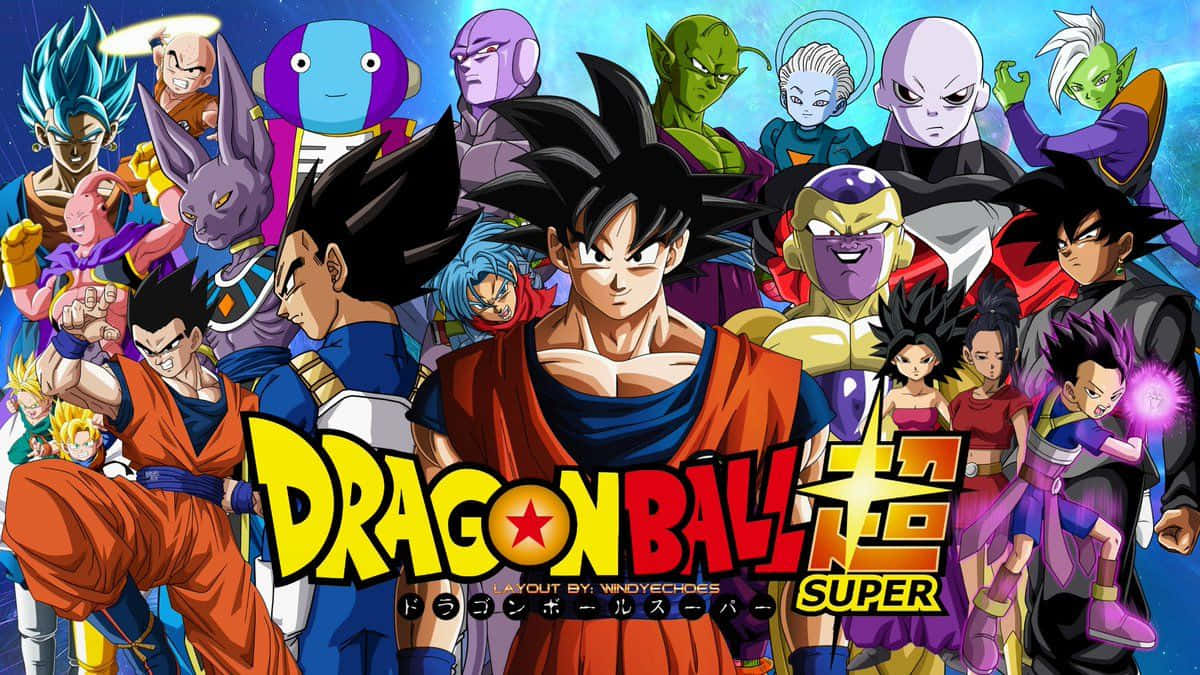 Готовься к действию с Dragon Ball Super Обои