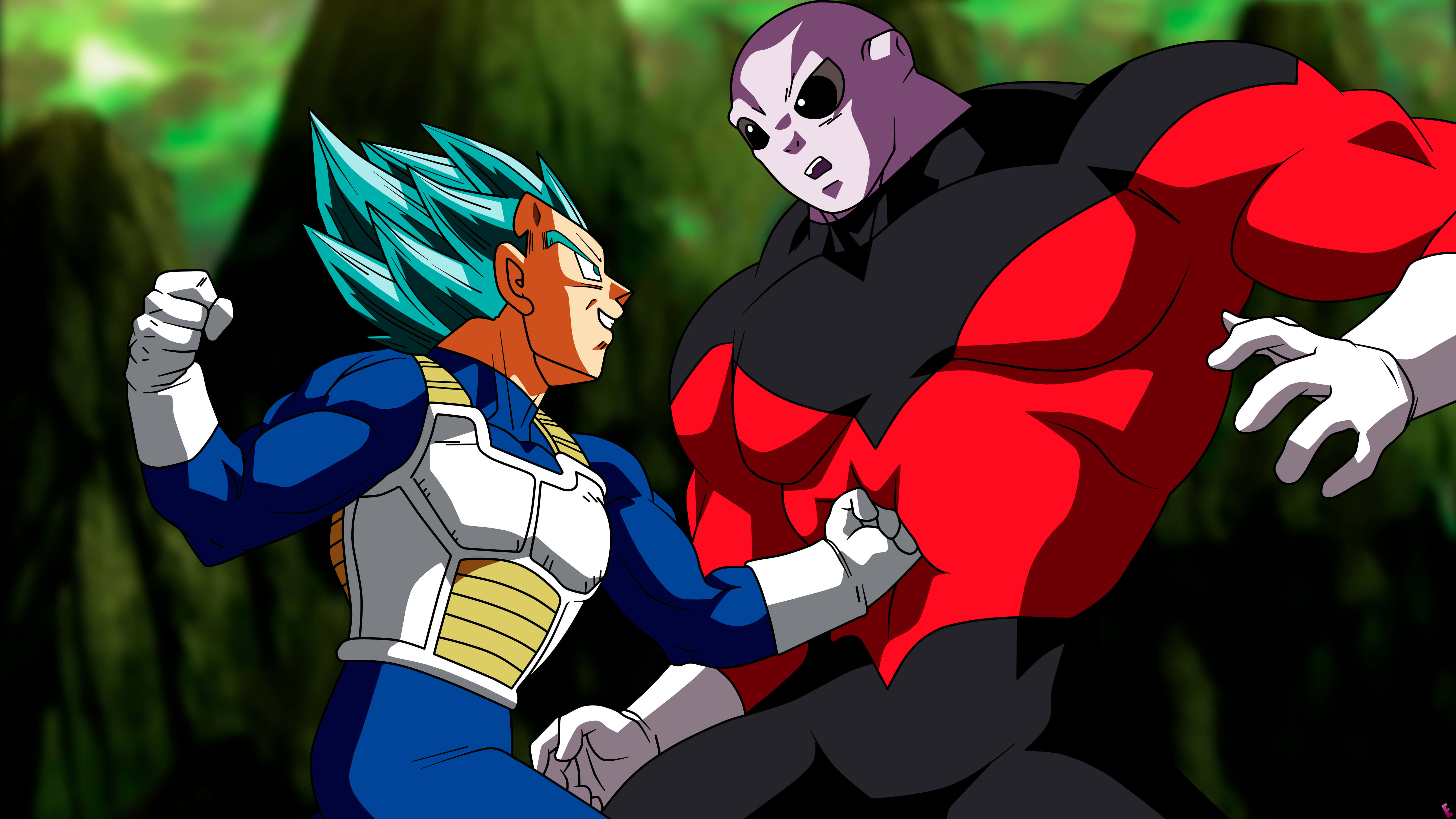 Джирен и Вегета картинка Dragon Ball Super Обои