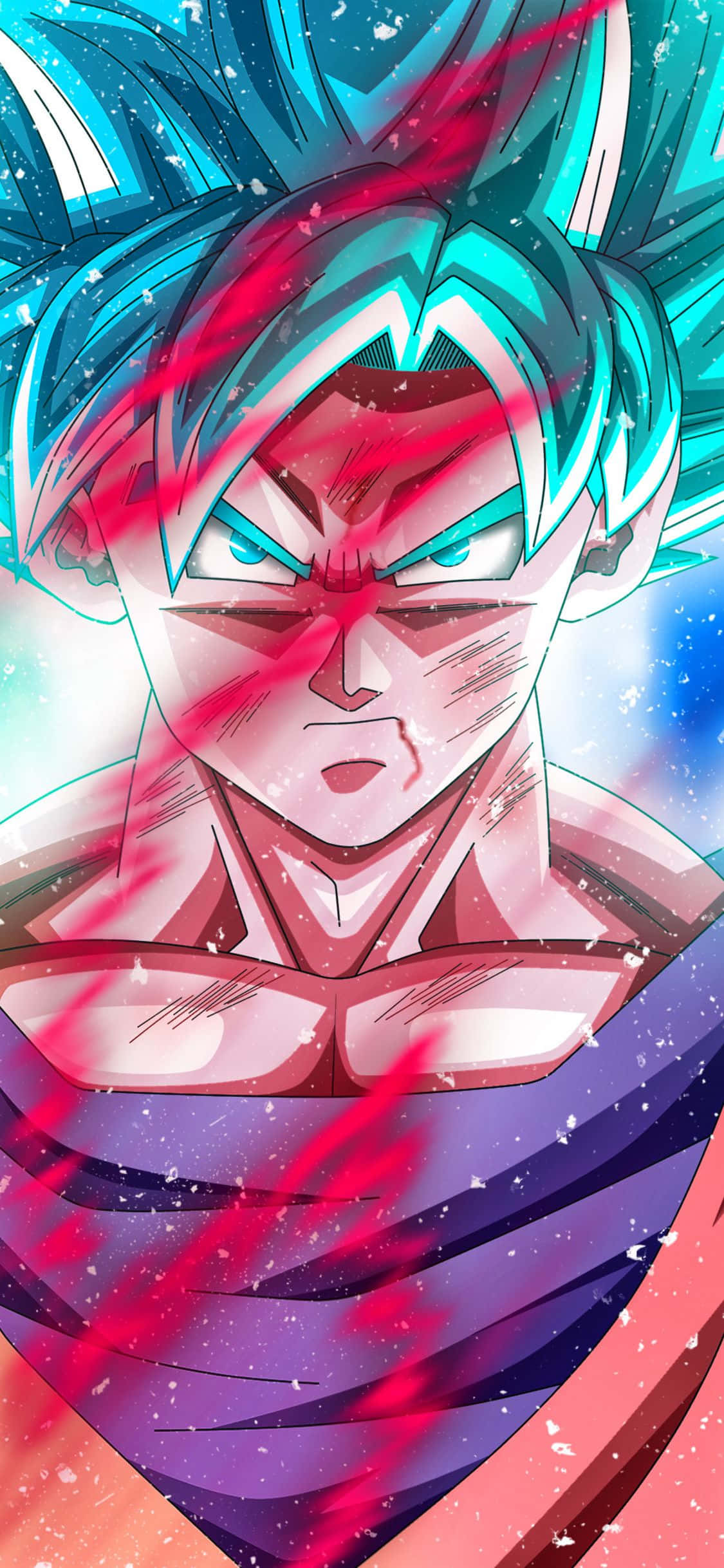 Гоку Кайо-Кен Dragon Ball Super iPhone Обои
