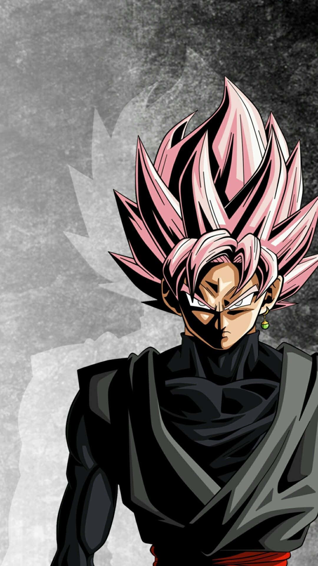 Черный Гоку Dragon Ball Super iPhone Обои