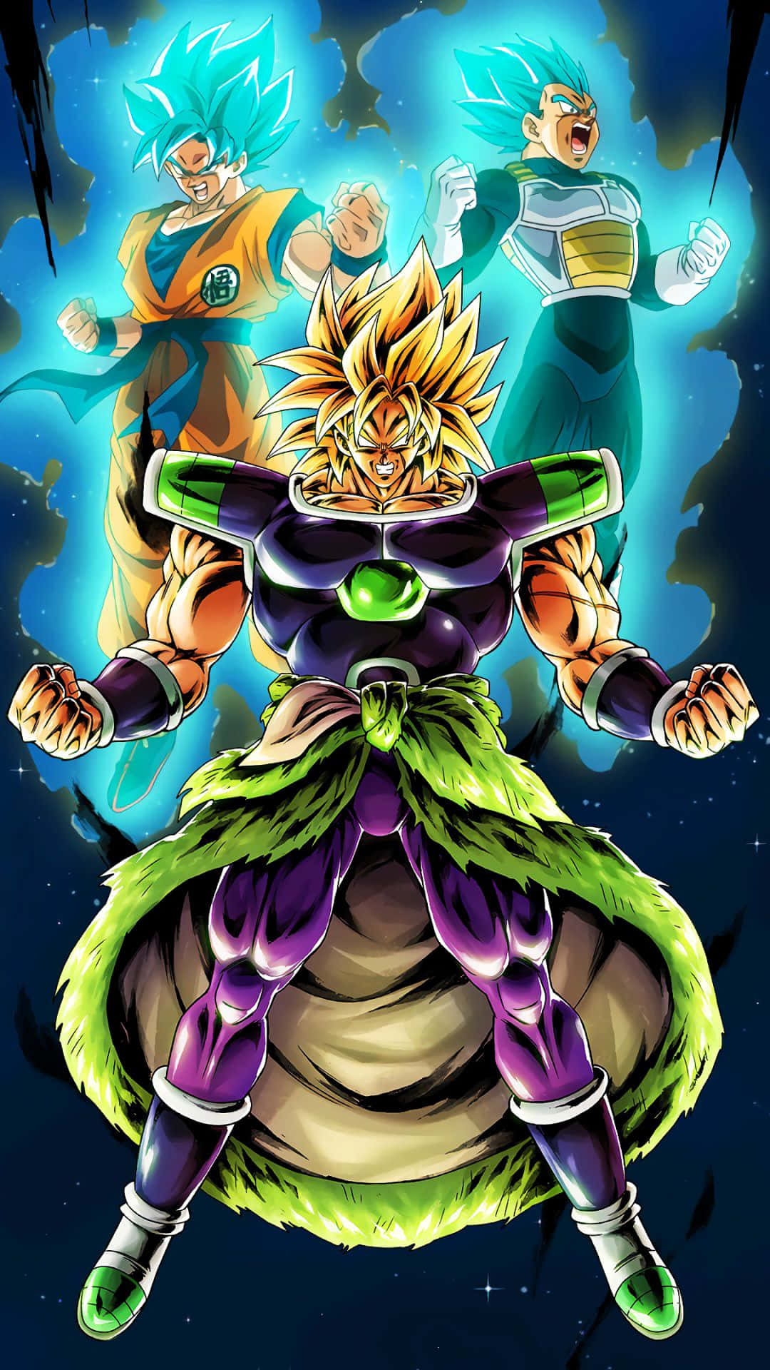 Истинная сила, выпущенная на волю — Броли в Dragon Ball Super Обои