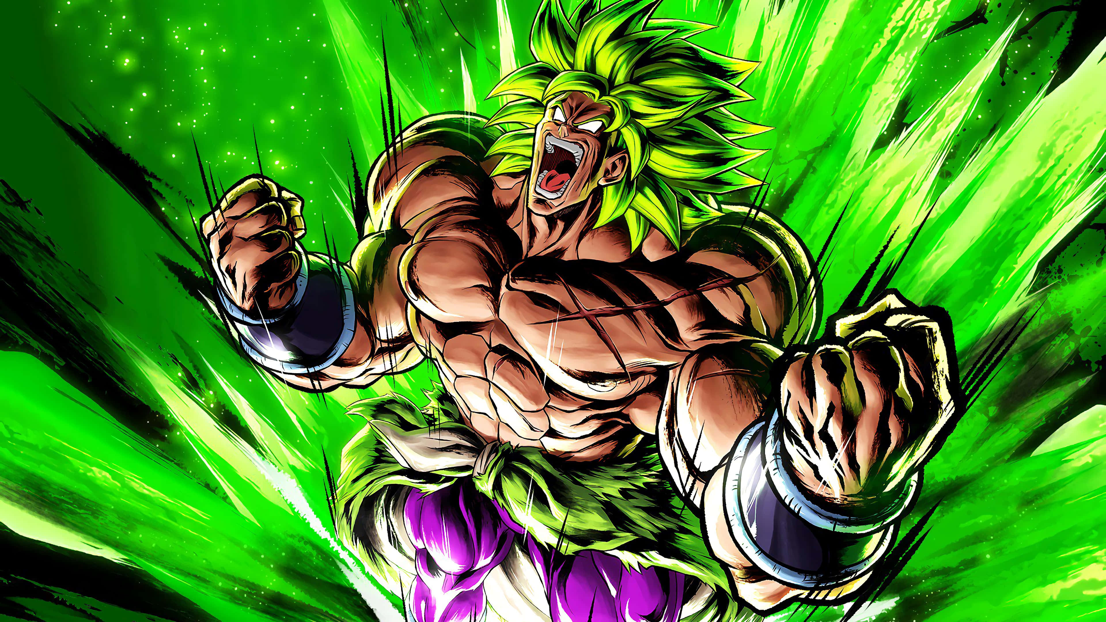 Гоку и Вегета готовы к битве в эпическом фильме Dragon Ball Super Броли Обои