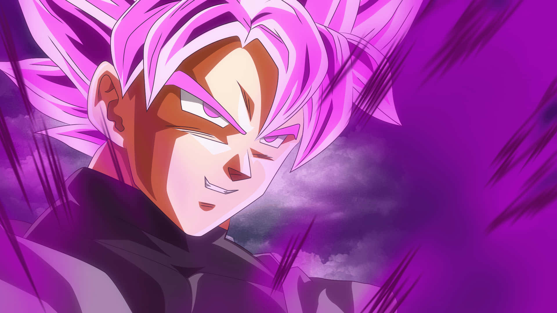 Гоку Блэк - Яростный воин Dragon Ball Super Обои