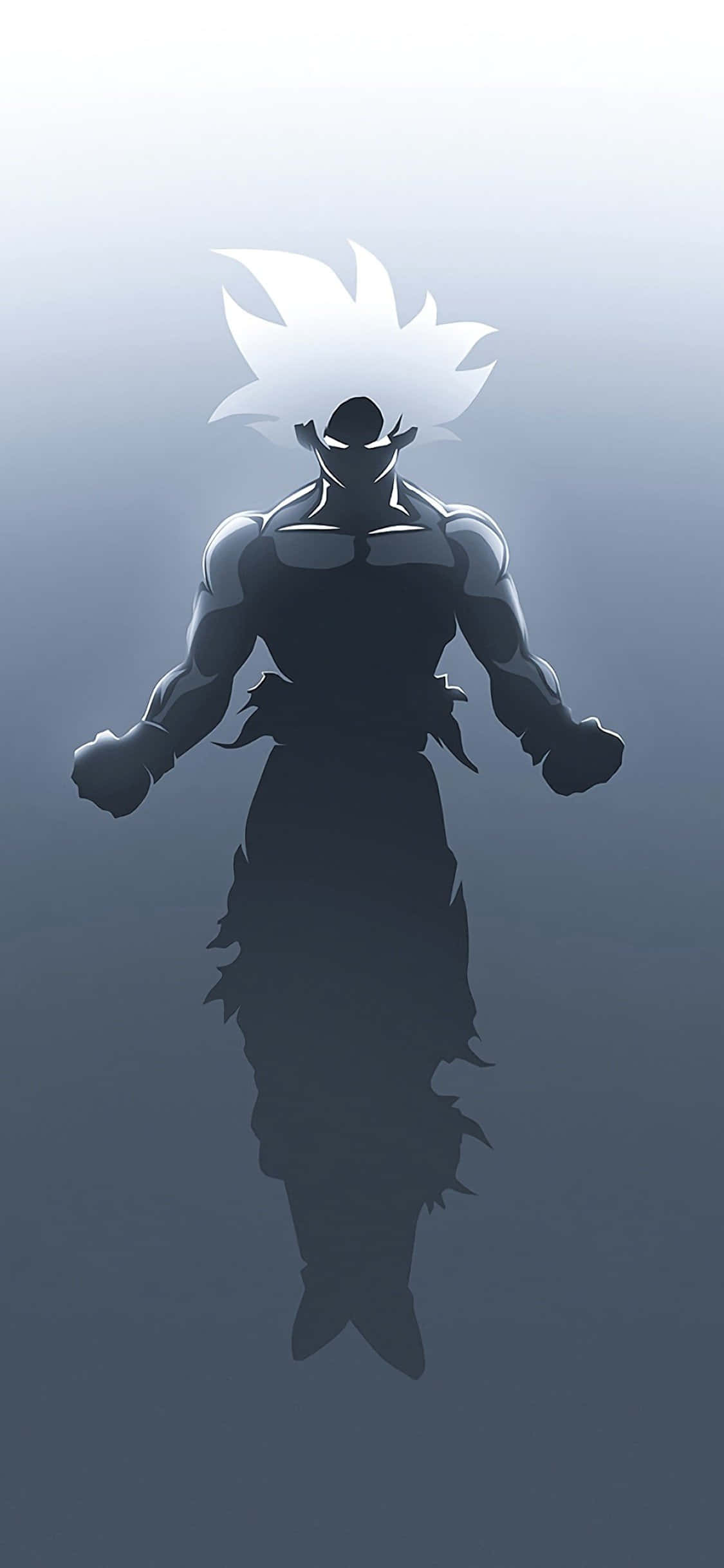 Больной аниме Dragon Ball Z Гоку Монохром Обои