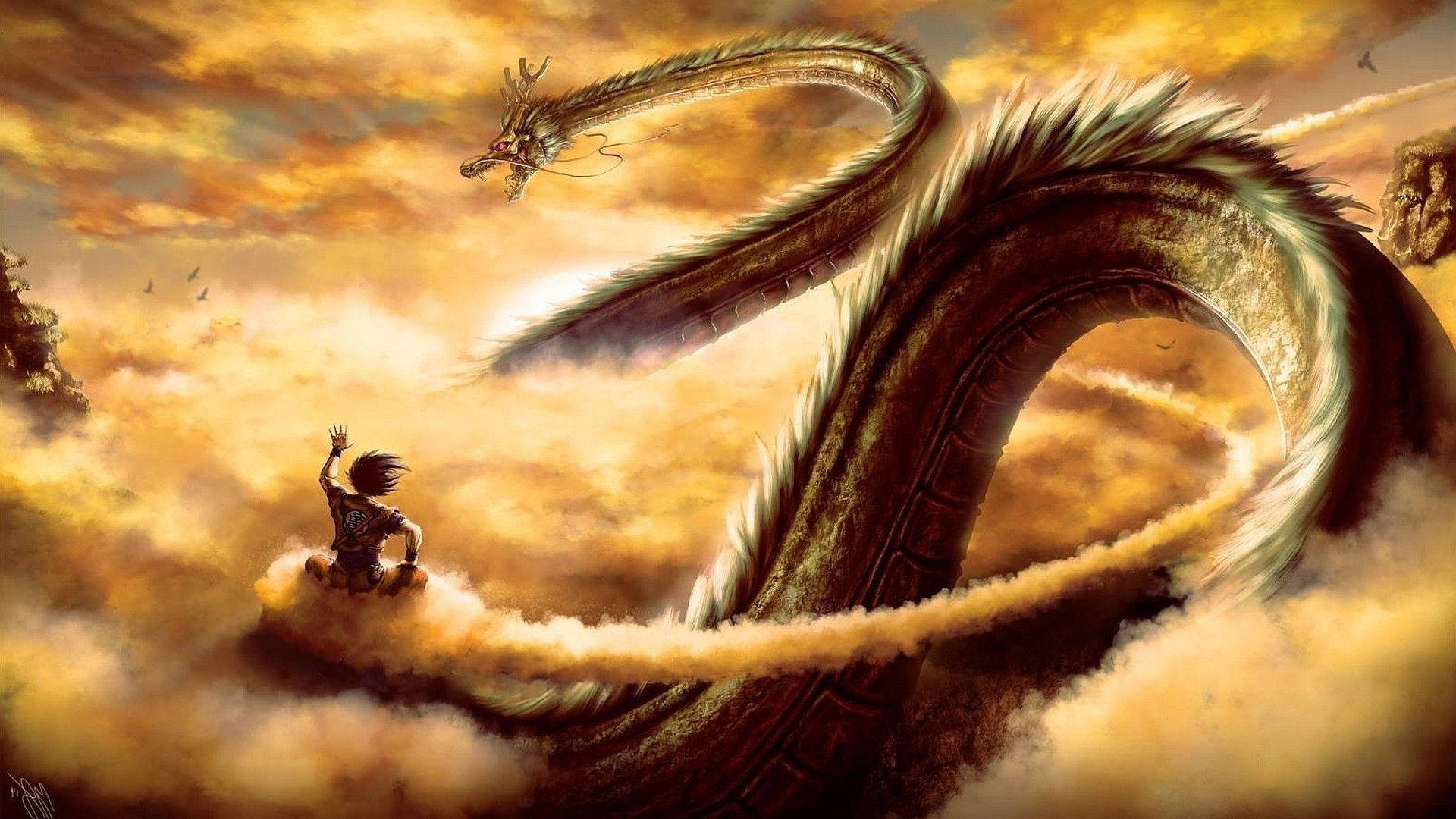 Раскройте силу за пределами предела в Dragon Ball Z Обои