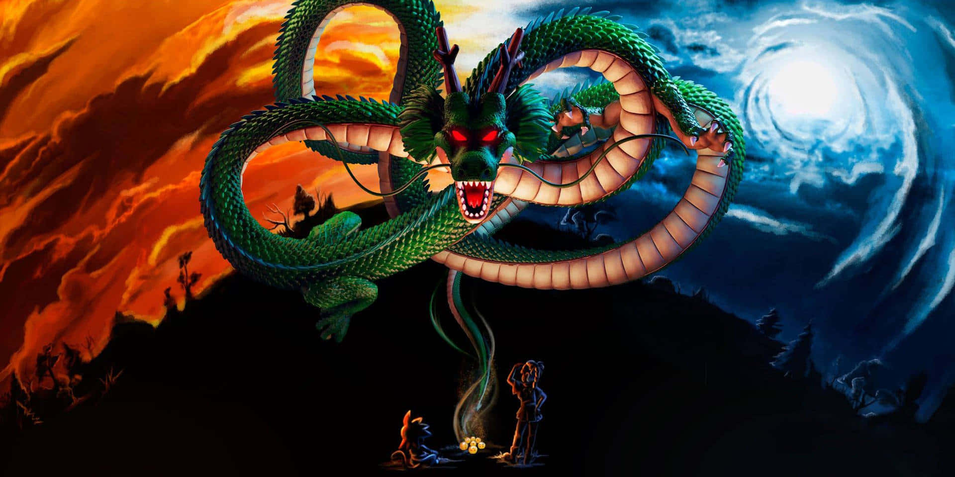 Картинка Шенрона из Dragon Ball Z Обои