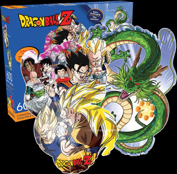 Упаковка пазла Dragon Ball Z Обои