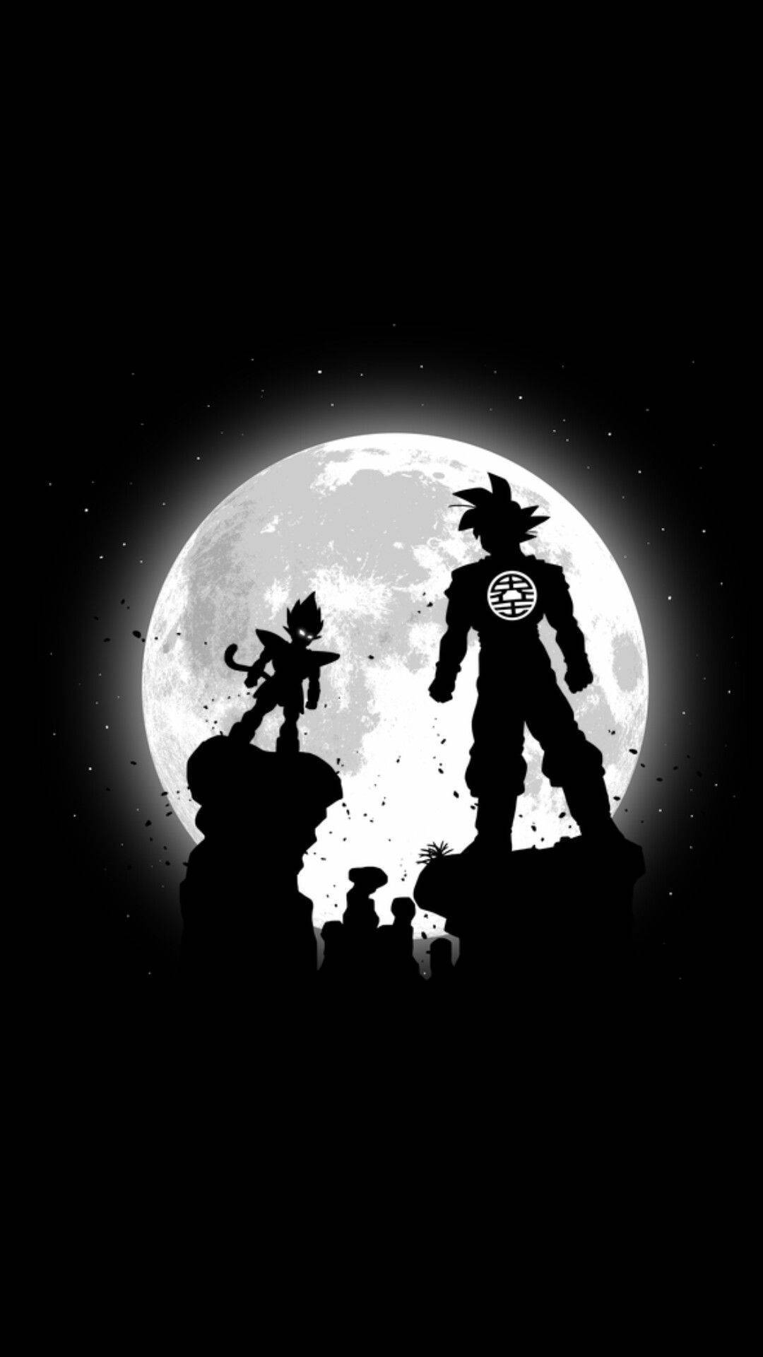 Крутой силуэт Dragon Ball Z Обои