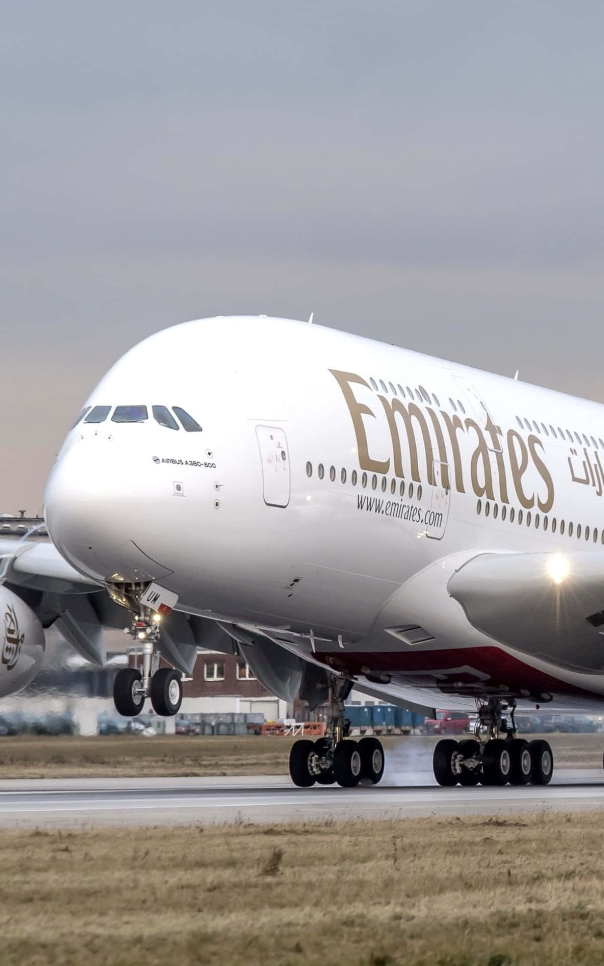 emirates a380 - лондон - лондон - лондон - лондон Обои