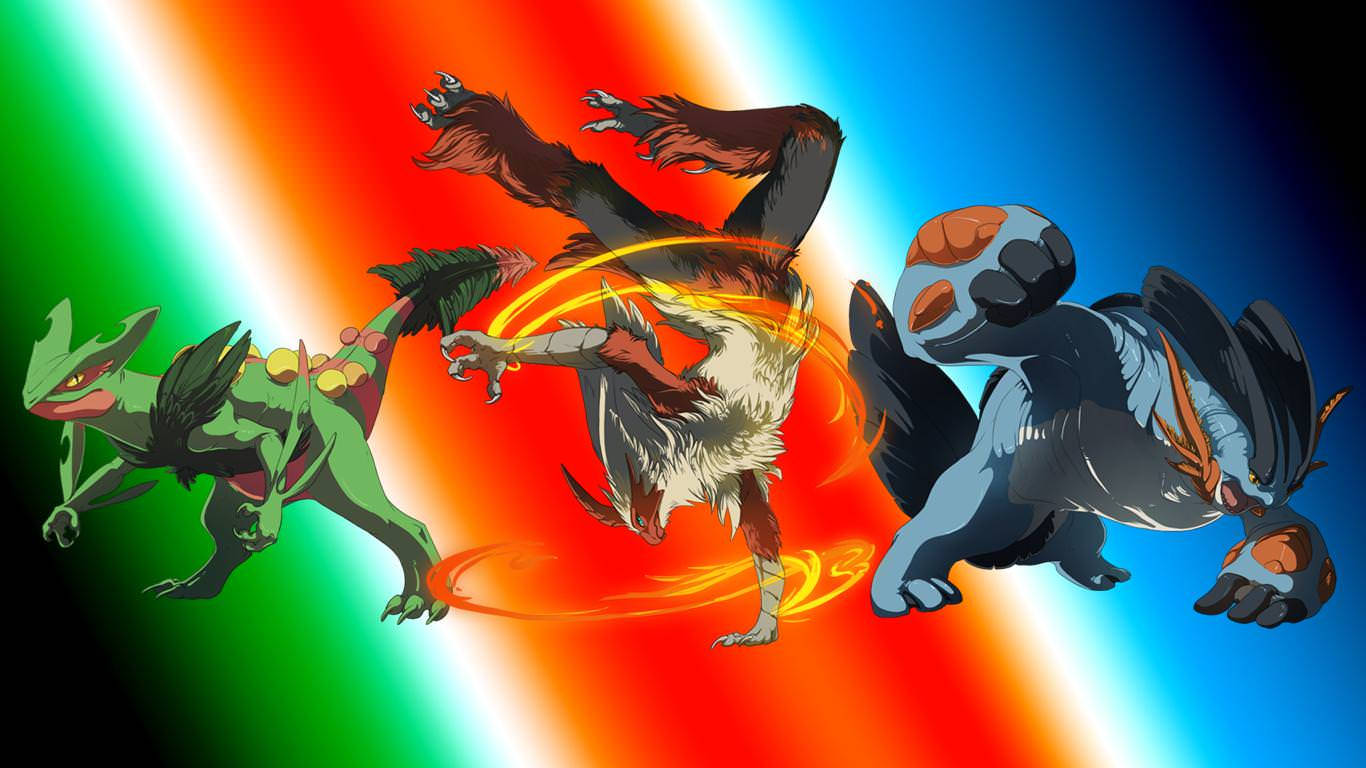 Evolve Your Pokemon – Reach New Heights! Обои
