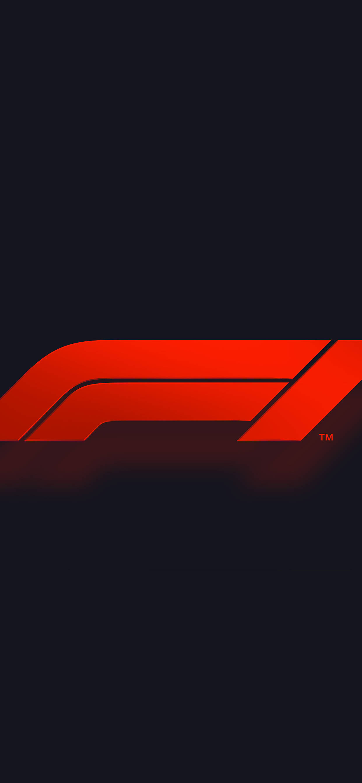 F1 Красный логотип iPhone Обои