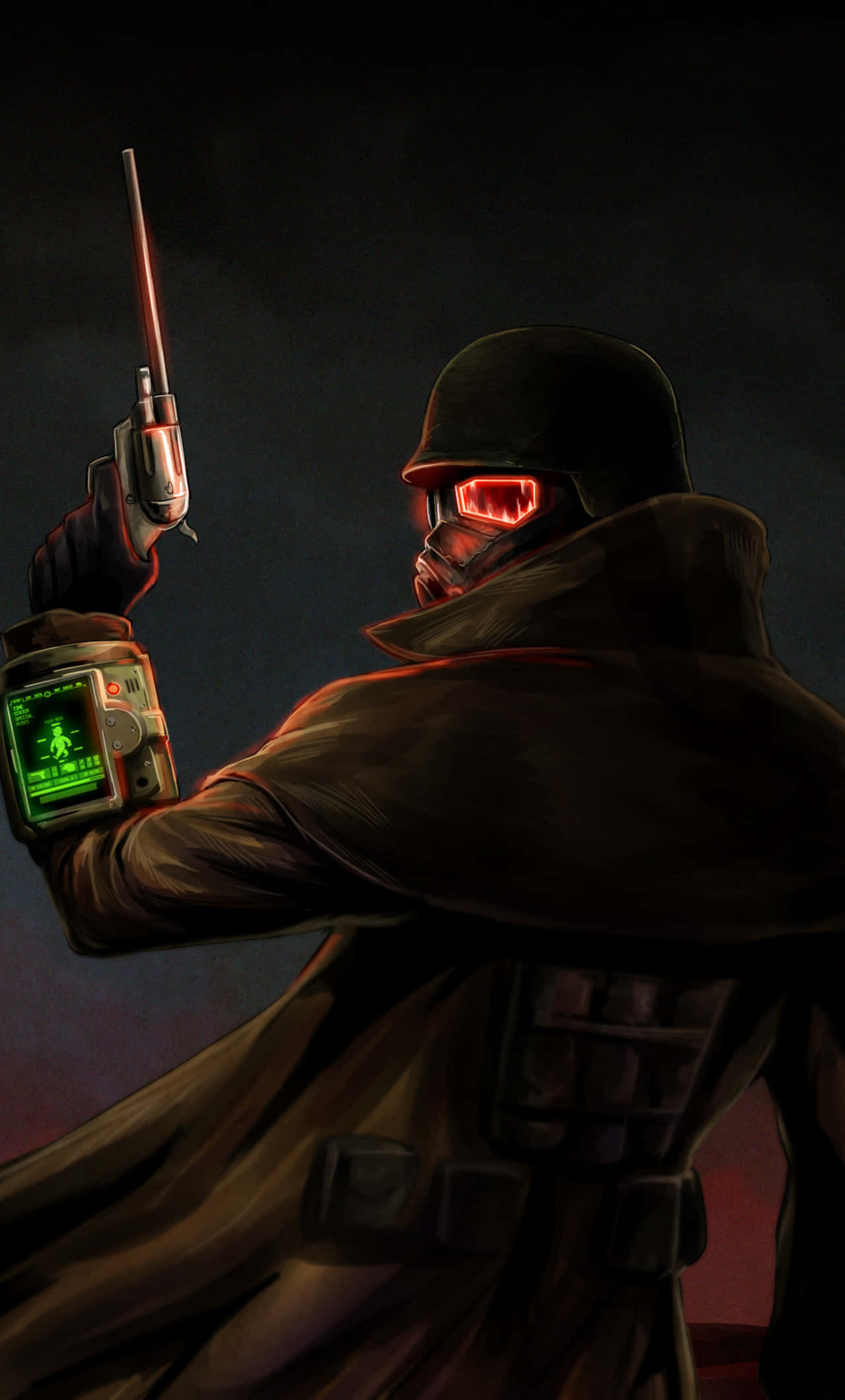 Курьер Fallout NV Телефон Обои