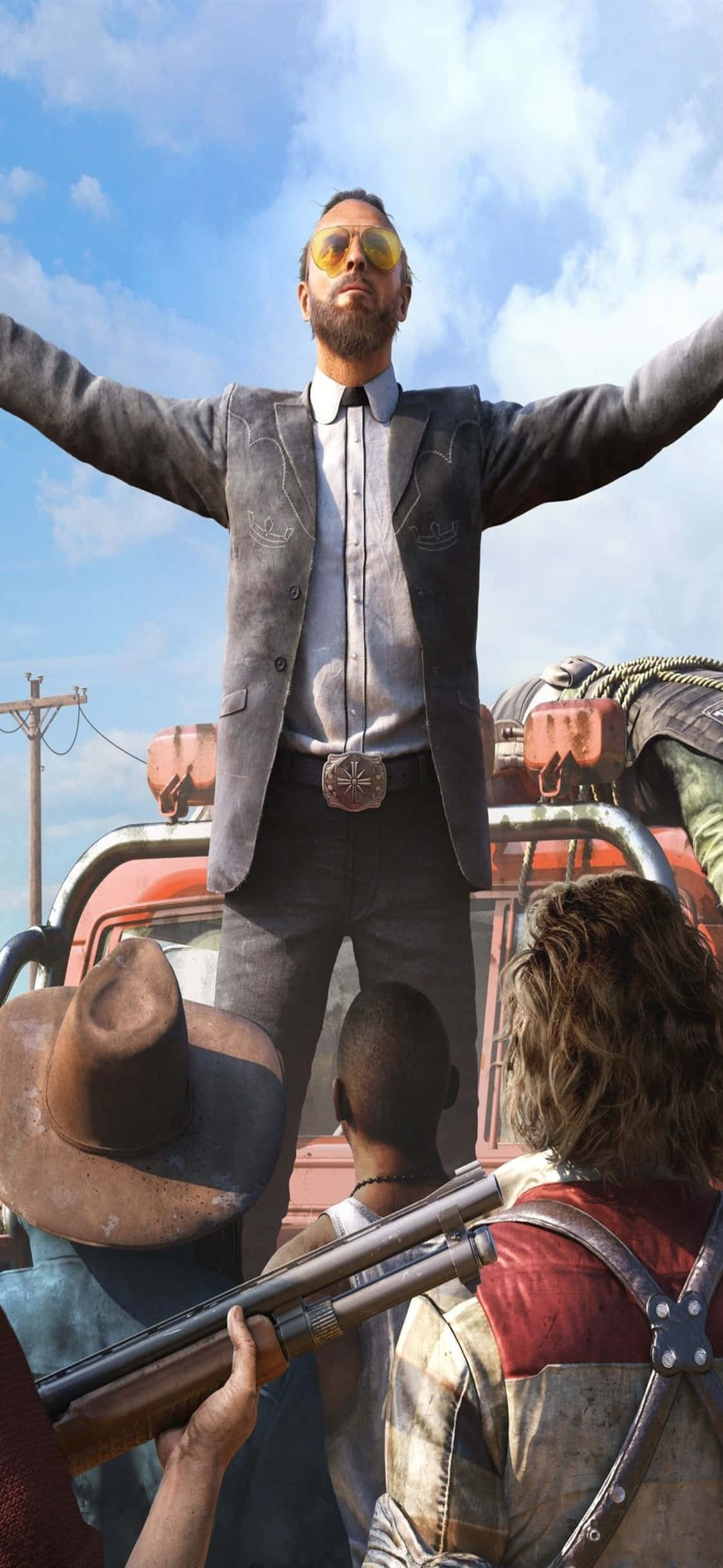 Игровой опыт Far Cry 3 высокой четкости на iPhone X Обои