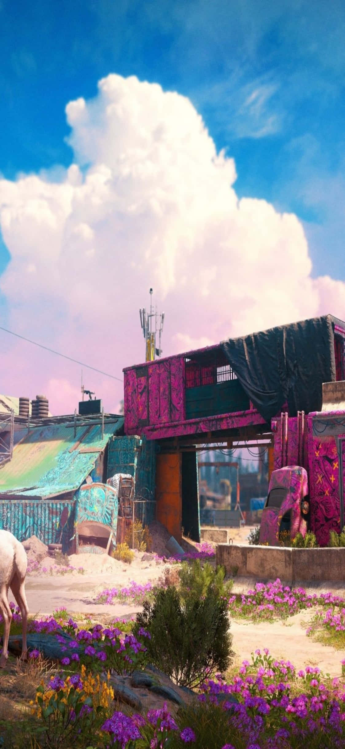 Far Cry 3 — адреналиновый опыт, представленный в потрясающих деталях на iPhone X Обои