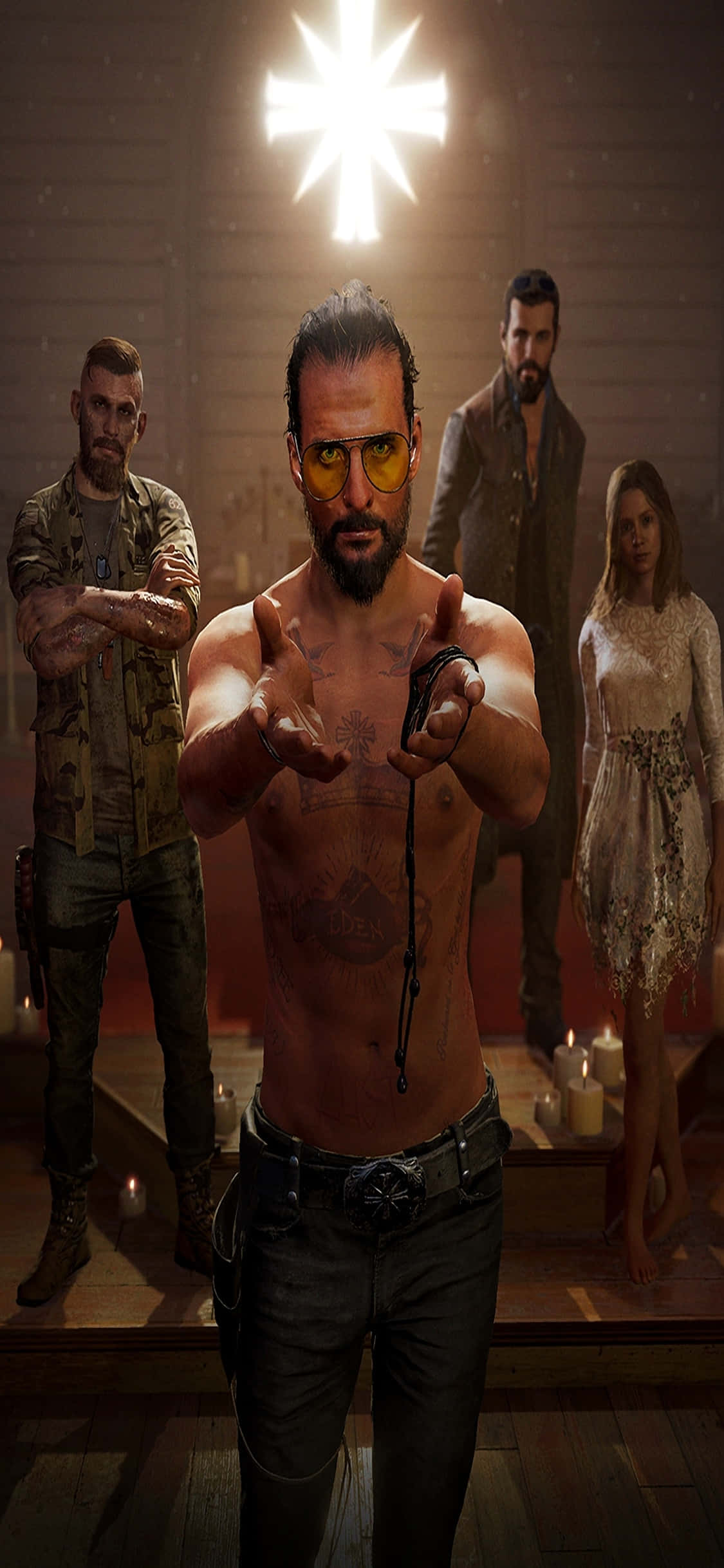 Играйте в Far Cry 5 на вашем iPhone Xs Обои