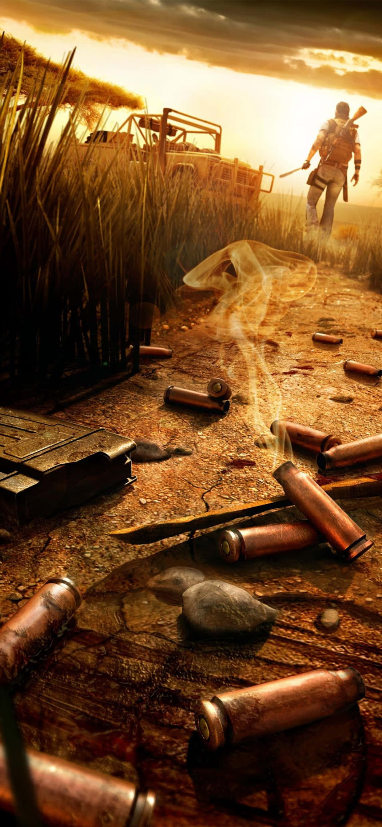 Наслаждайтесь потрясающей графикой Far Cry 5 на вашем iPhone Xs Max Обои