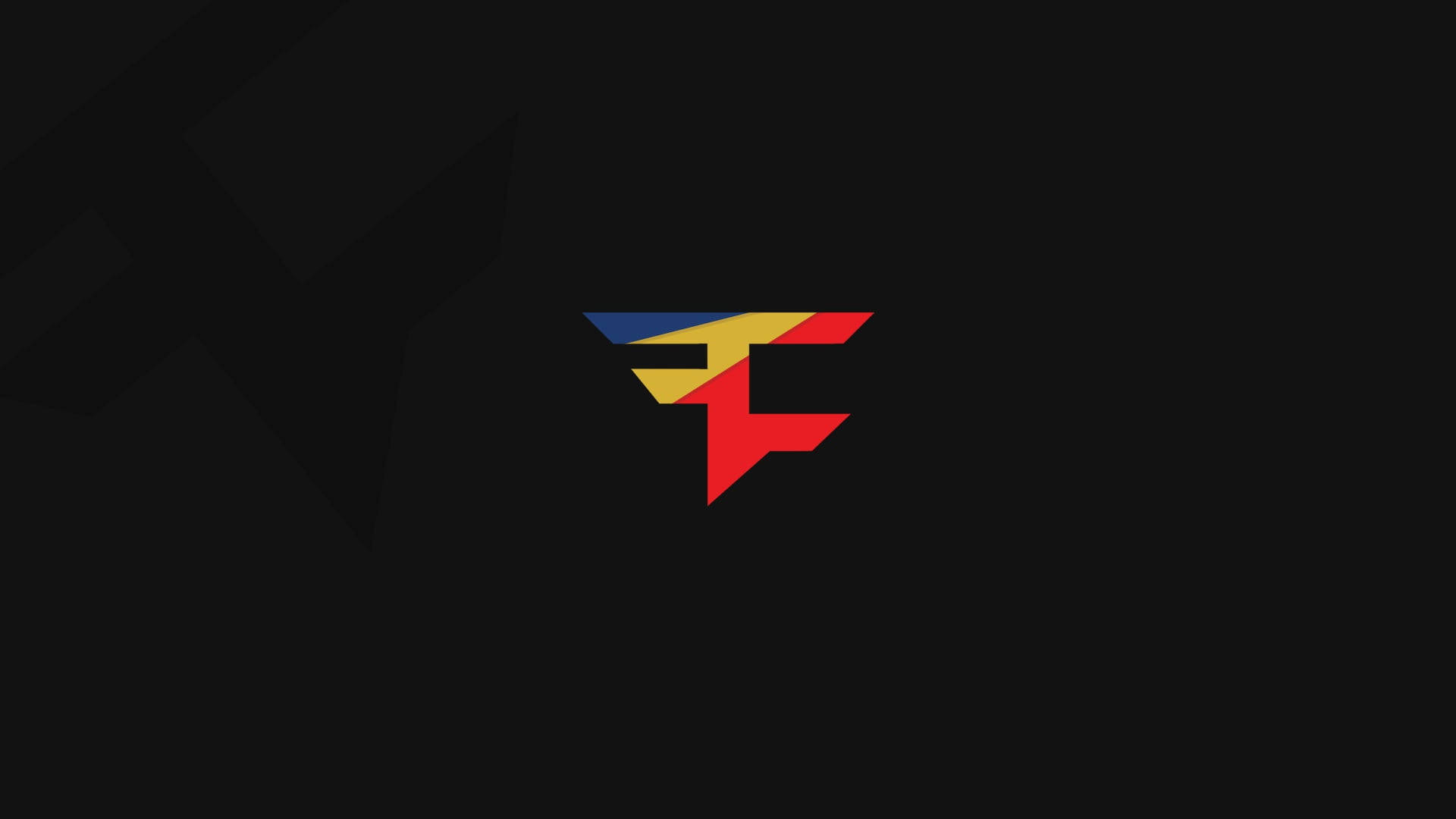 Лучший крутой красочный логотип FaZe Обои