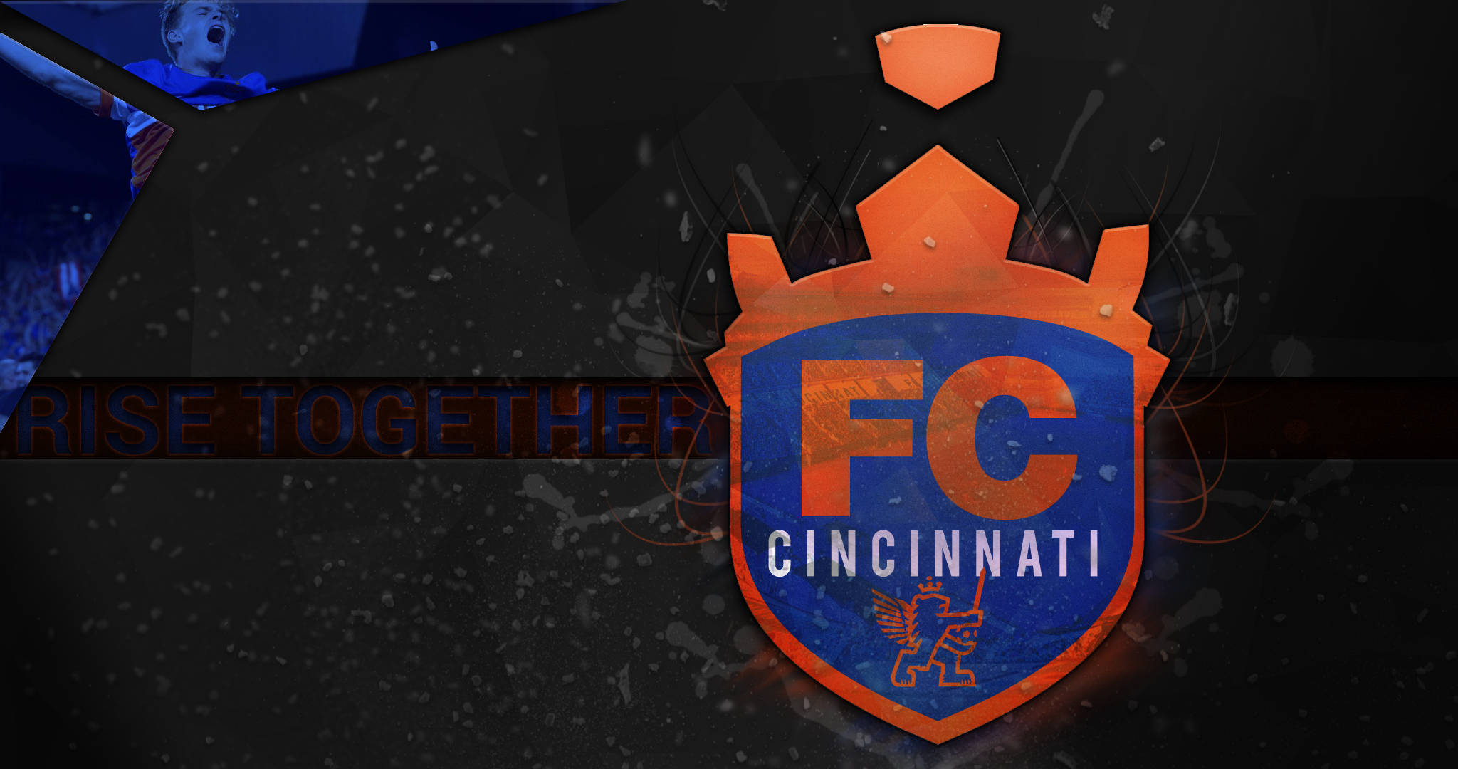 FC Cincinnati Вместе к победе Обои