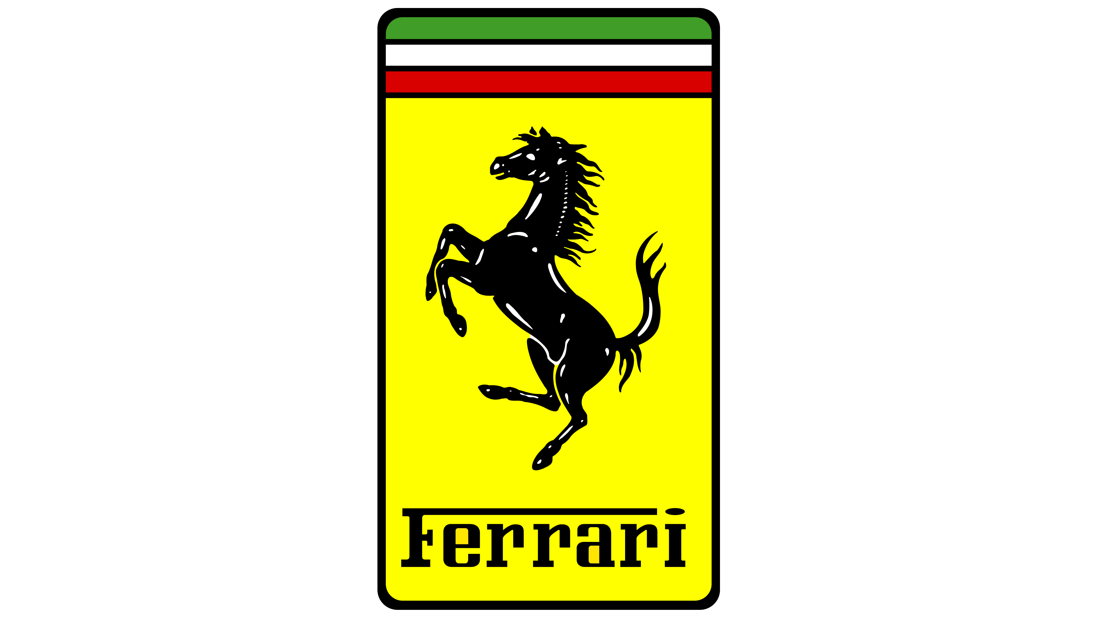 Логотип Ferrari с Гарцующим Конём Обои