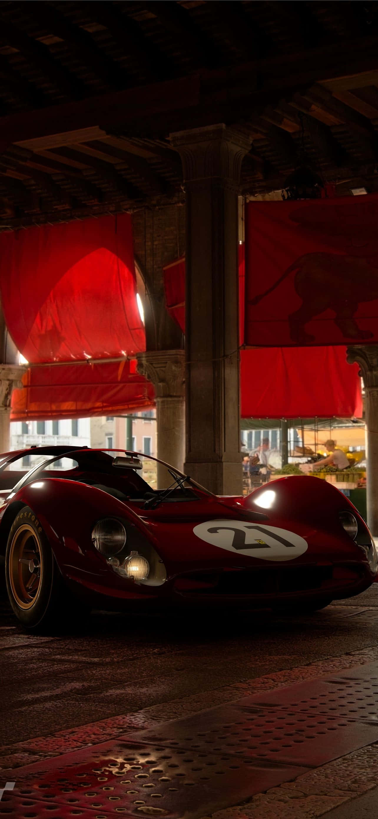 Почувствуйте мощь и производительность классической Ferrari Обои
