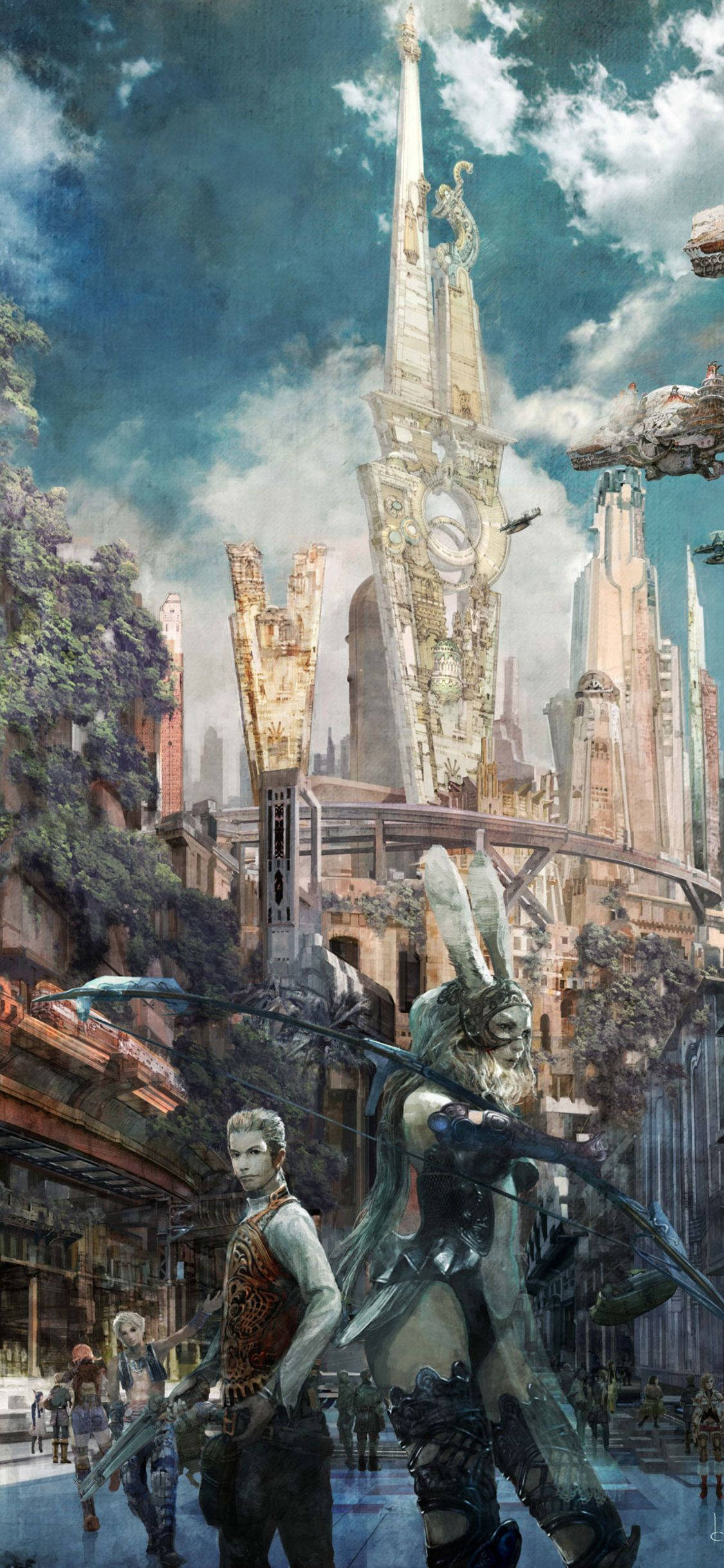 Погрузитесь в мир Final Fantasy с потрясающей интерактивной графикой. Обои