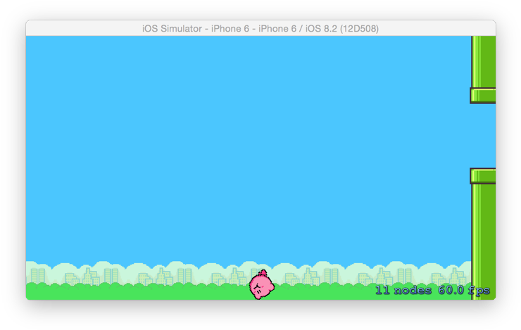 Скриншот геймплея Flappy Bird Обои
