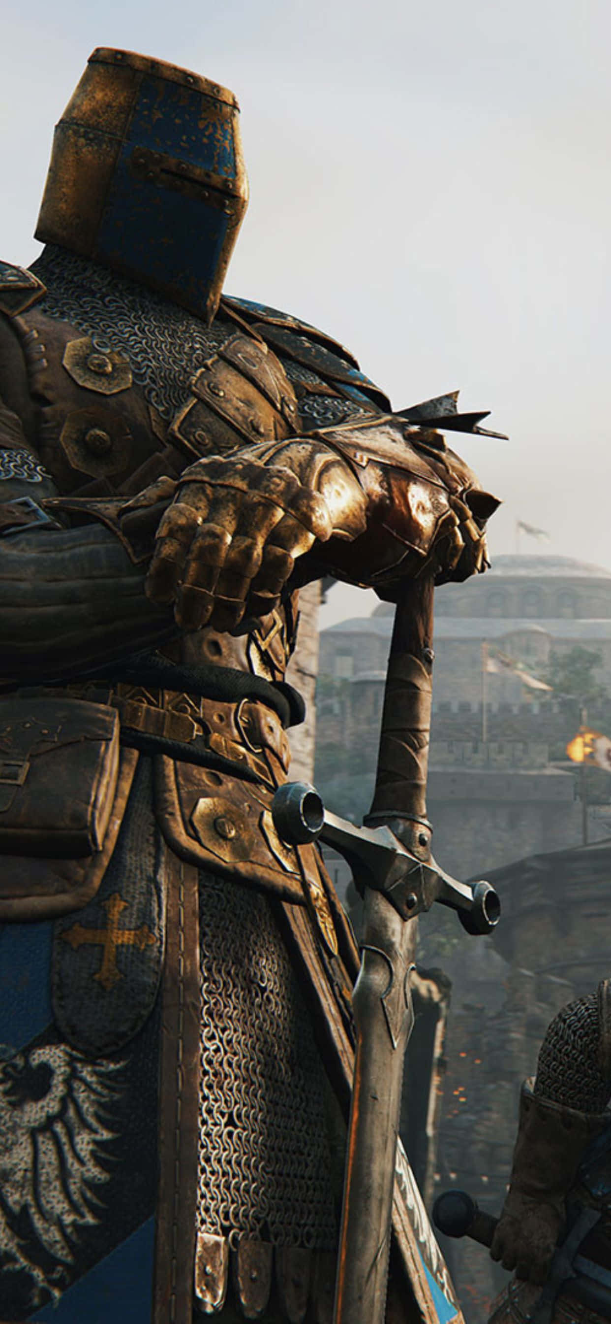 Играйте в For Honor на новейшем Apple iPhone Xs Max. Обои