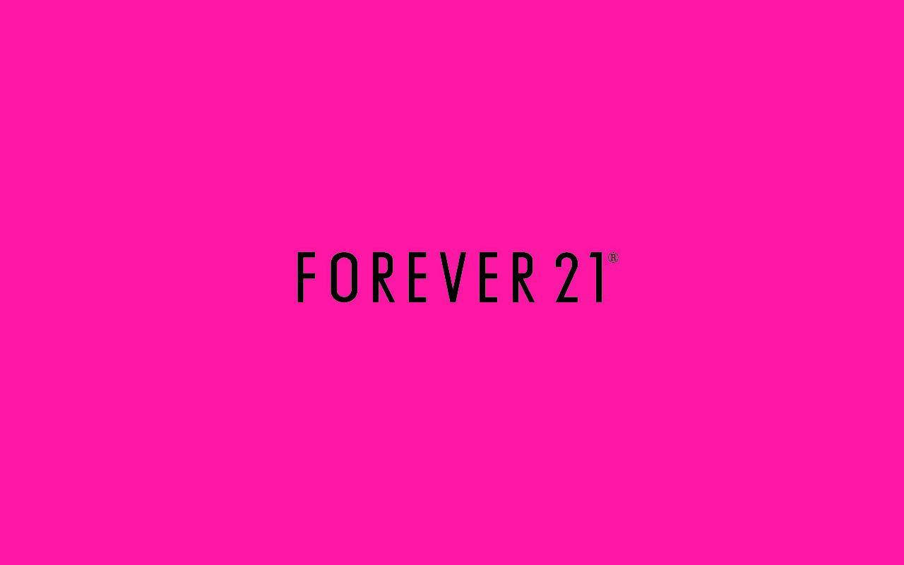 Розовый фон Forever 21 Обои