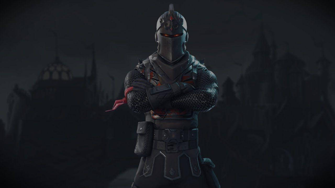 Черный рыцарь — крутой фон Fortnite Обои