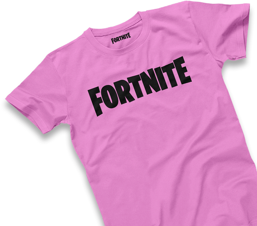 Футболка с розовым логотипом Fortnite Обои