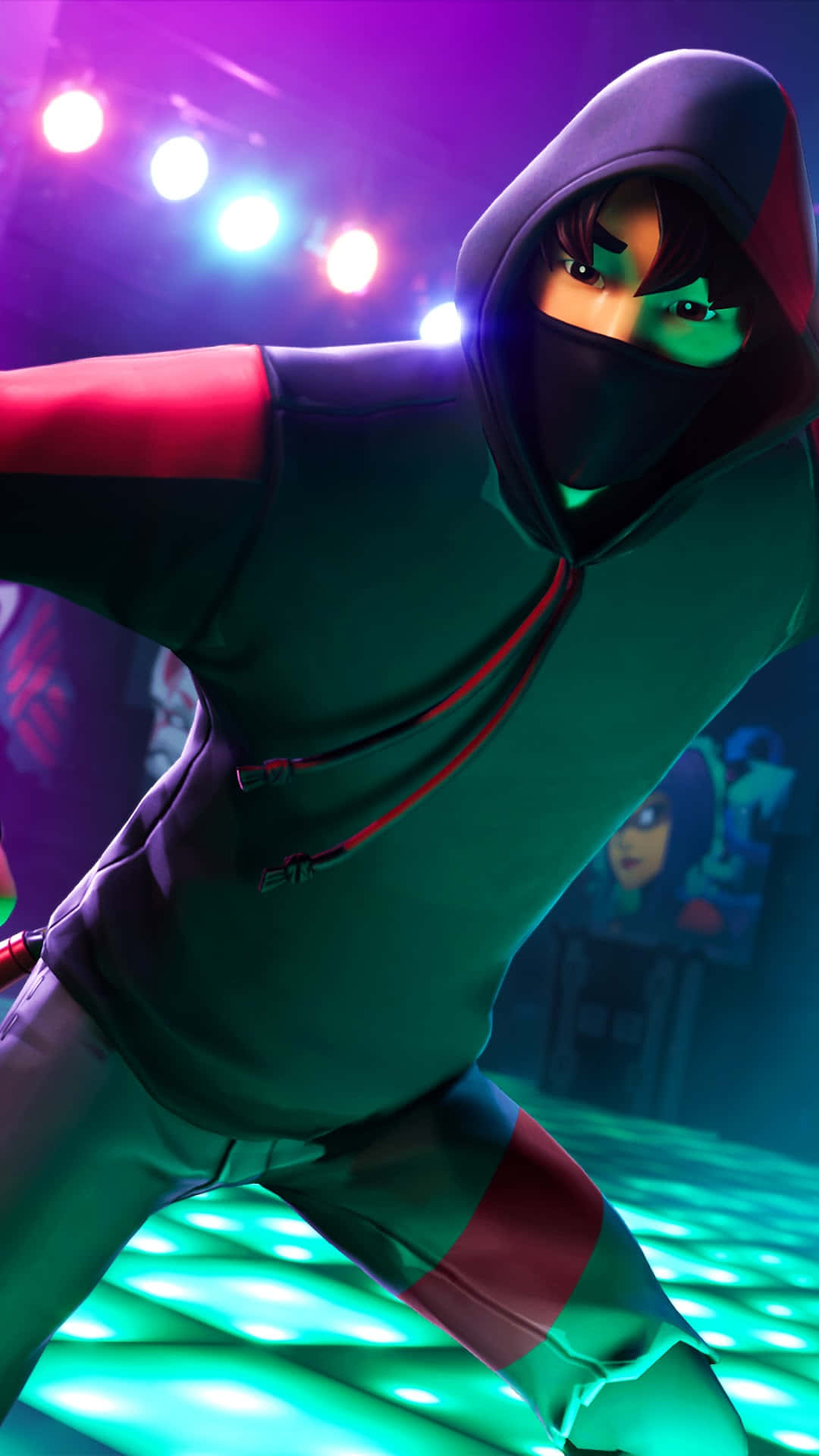 Fortnite Galaxy с закрытым ртом Обои