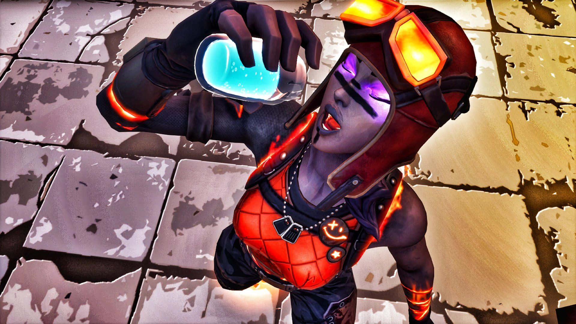 Блейз Fortnite Снаряжение Сларп Джус Обои