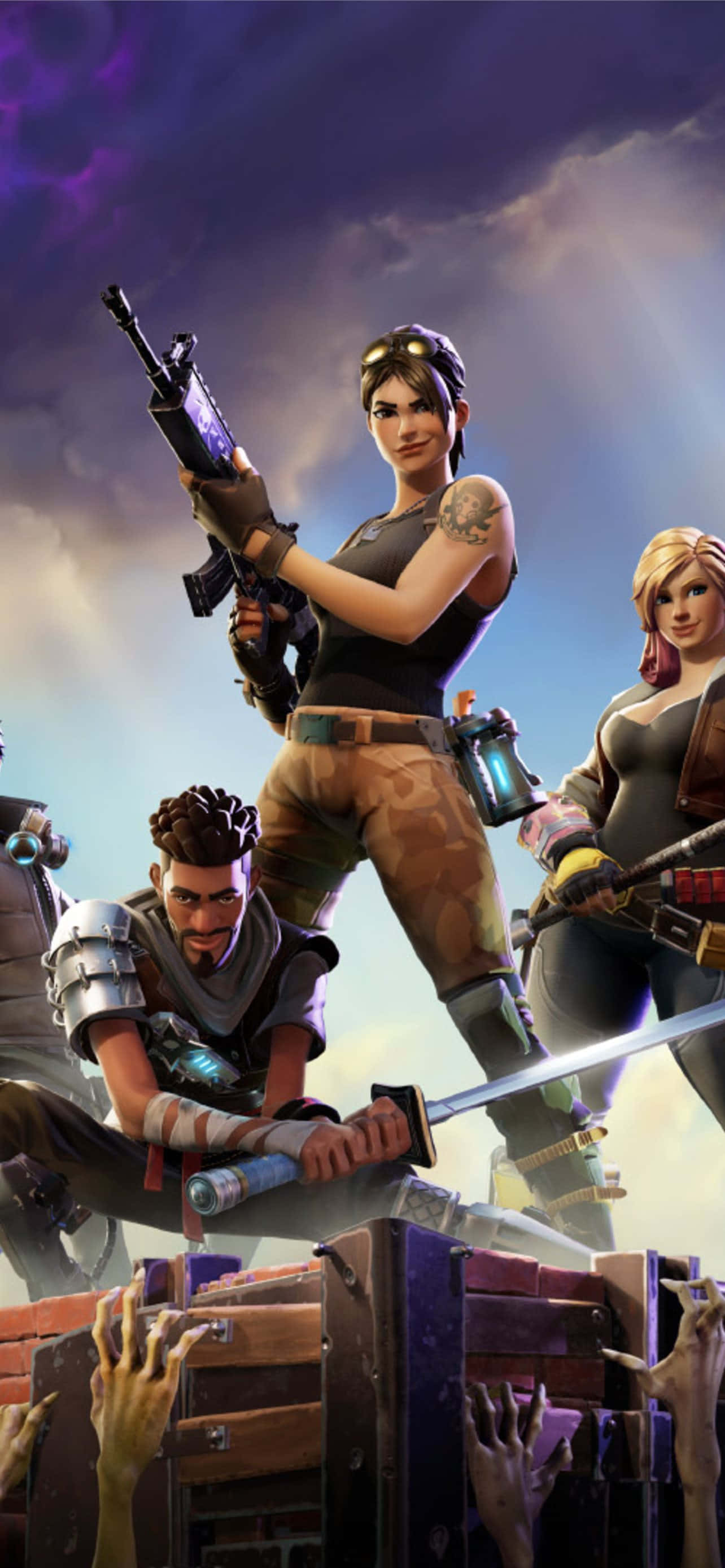 Fortnite Kuno с другими Обои