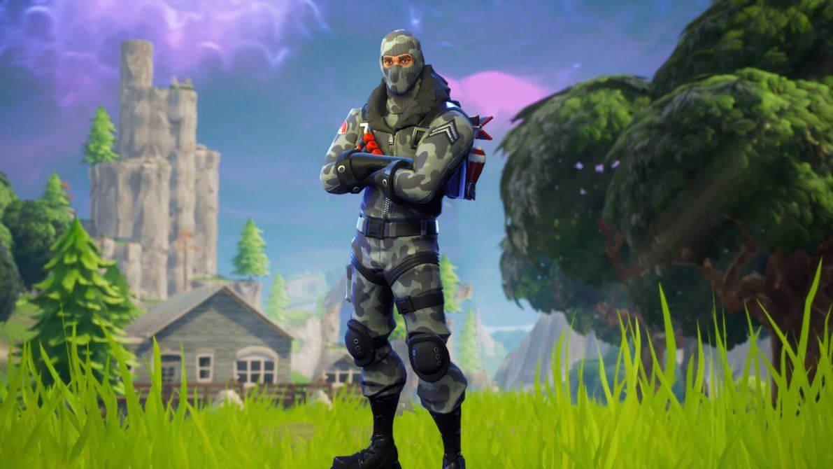 «Кошелёк или жизнь» с хэллоуинским скином Хаос в Fortnite! Обои