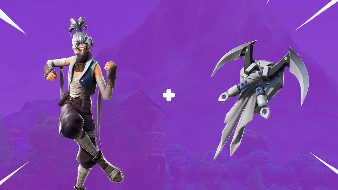 Fortnite Куно в фиолетовом Обои