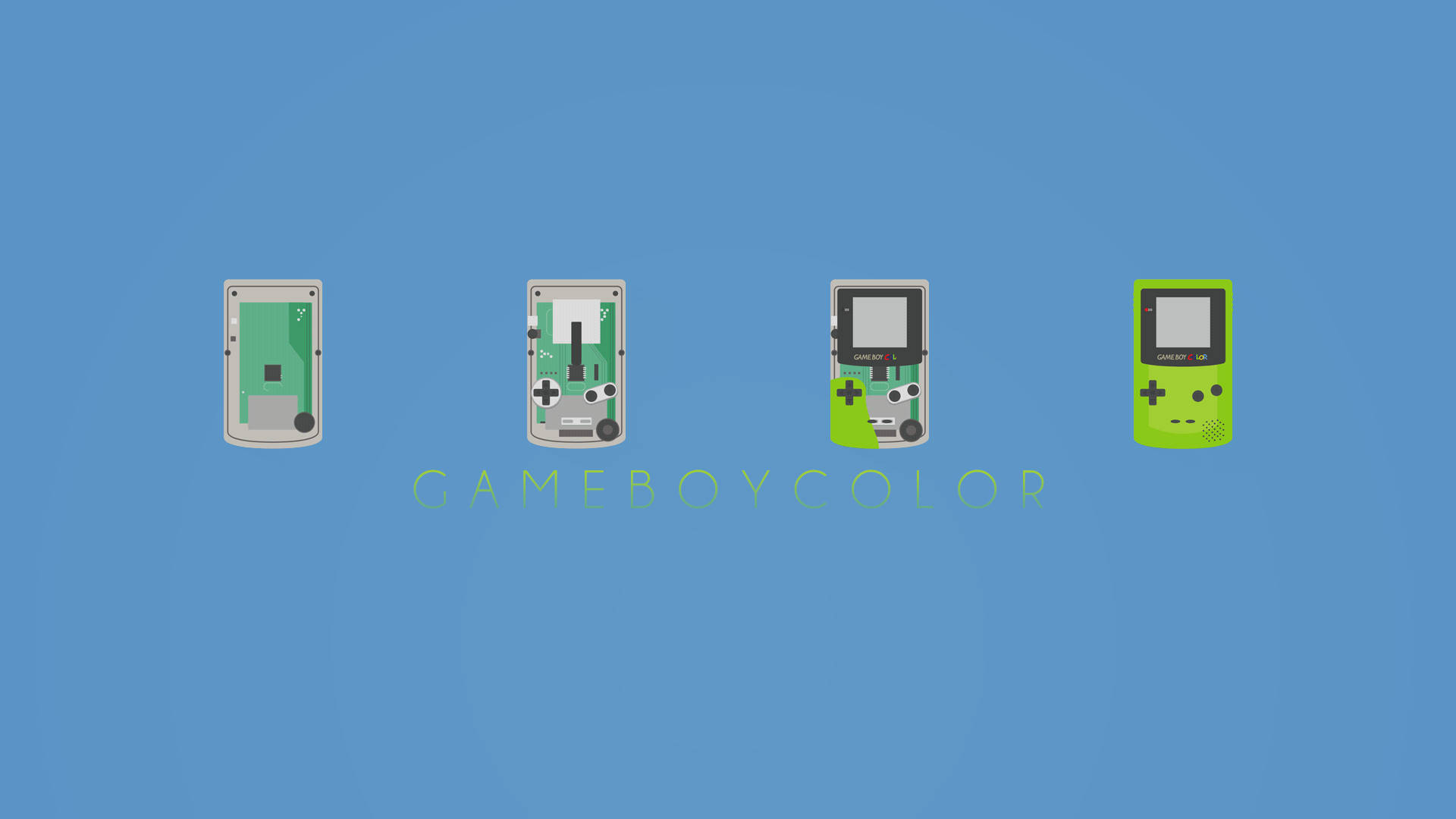 Пошаговая сборка Game Boy Color Обои